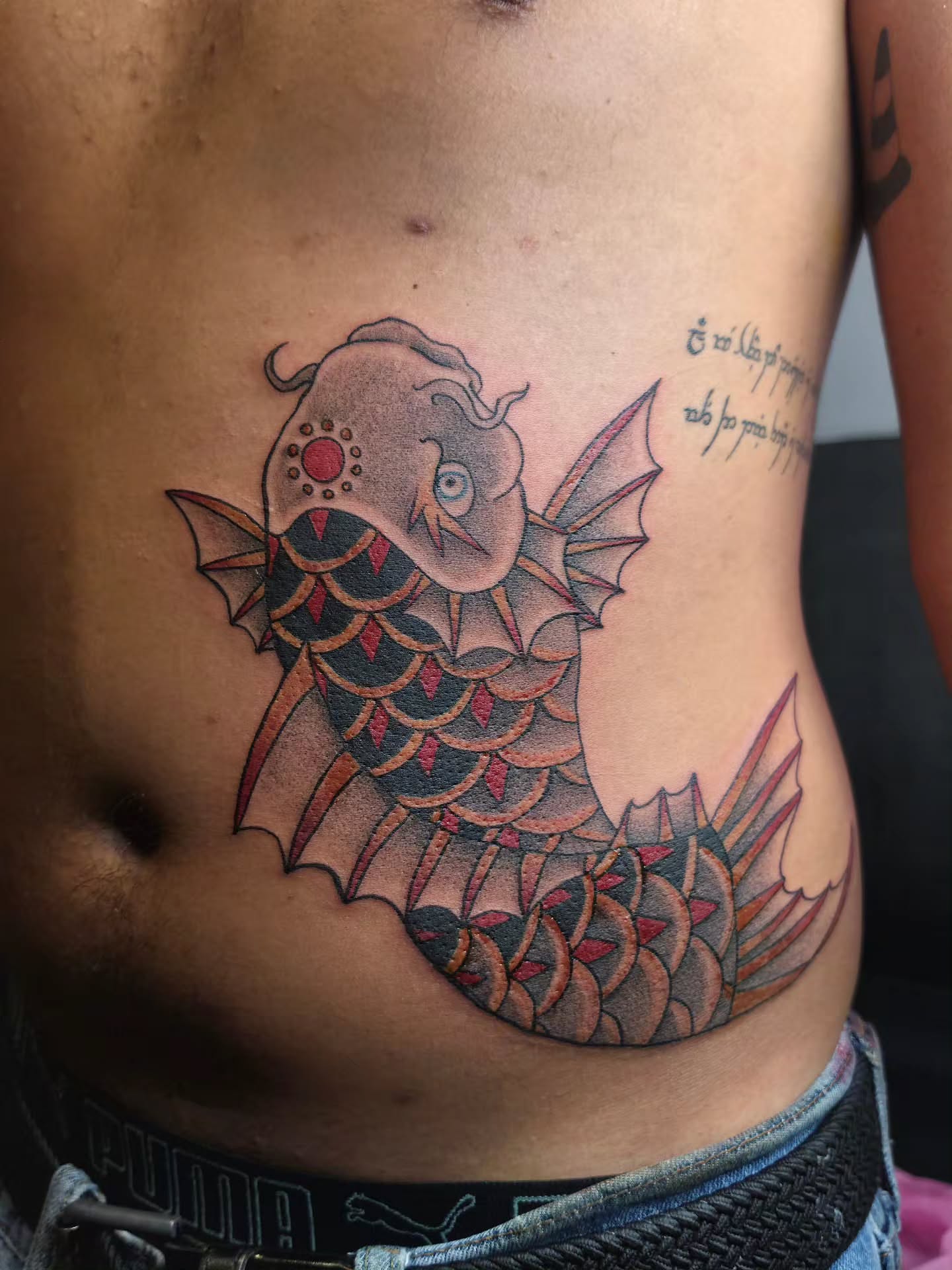 Tattoo by @juanes_lopez06 — dotwork, japanese_irezumi