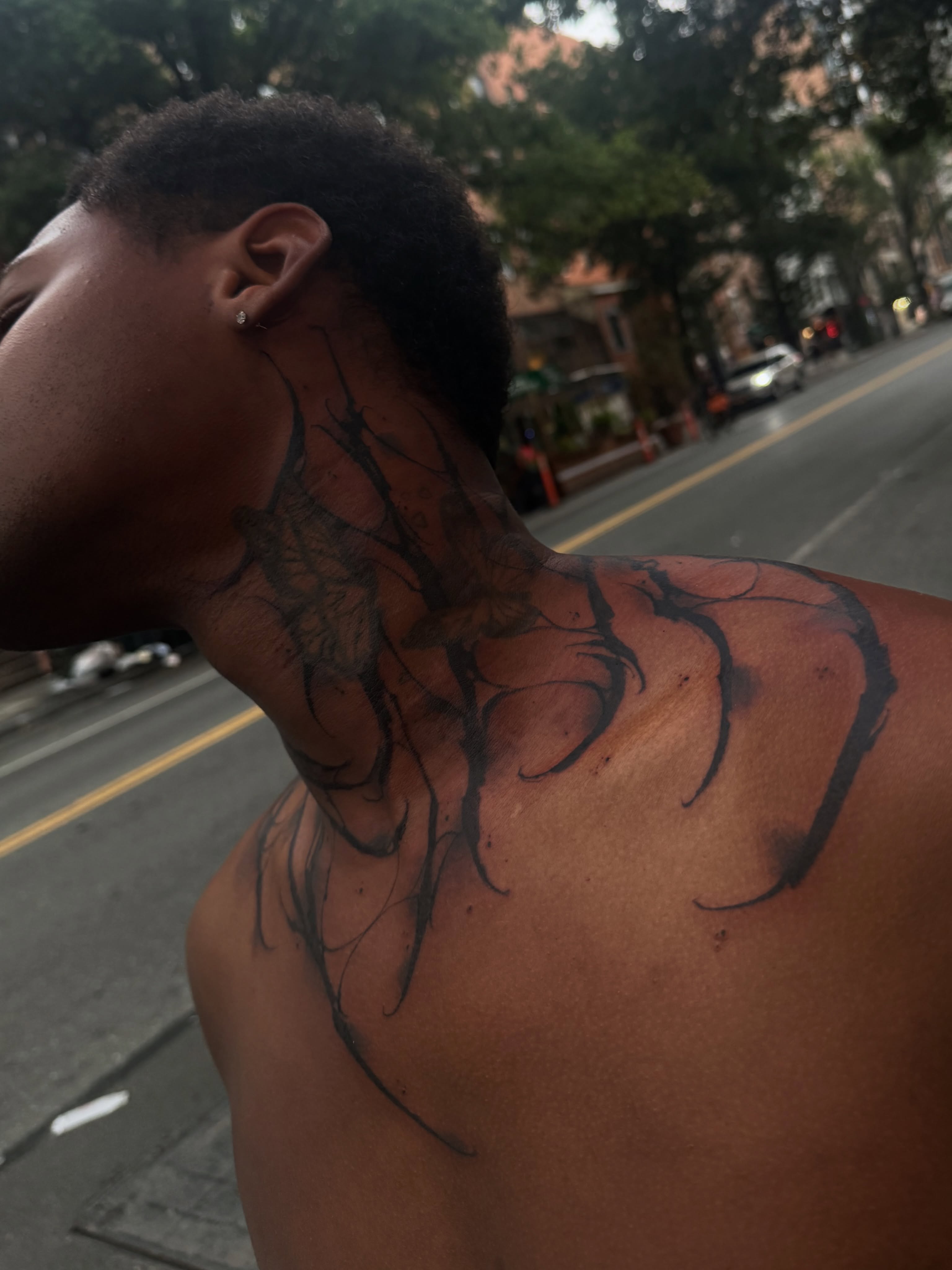 Tattoo by @rorystats — tribal