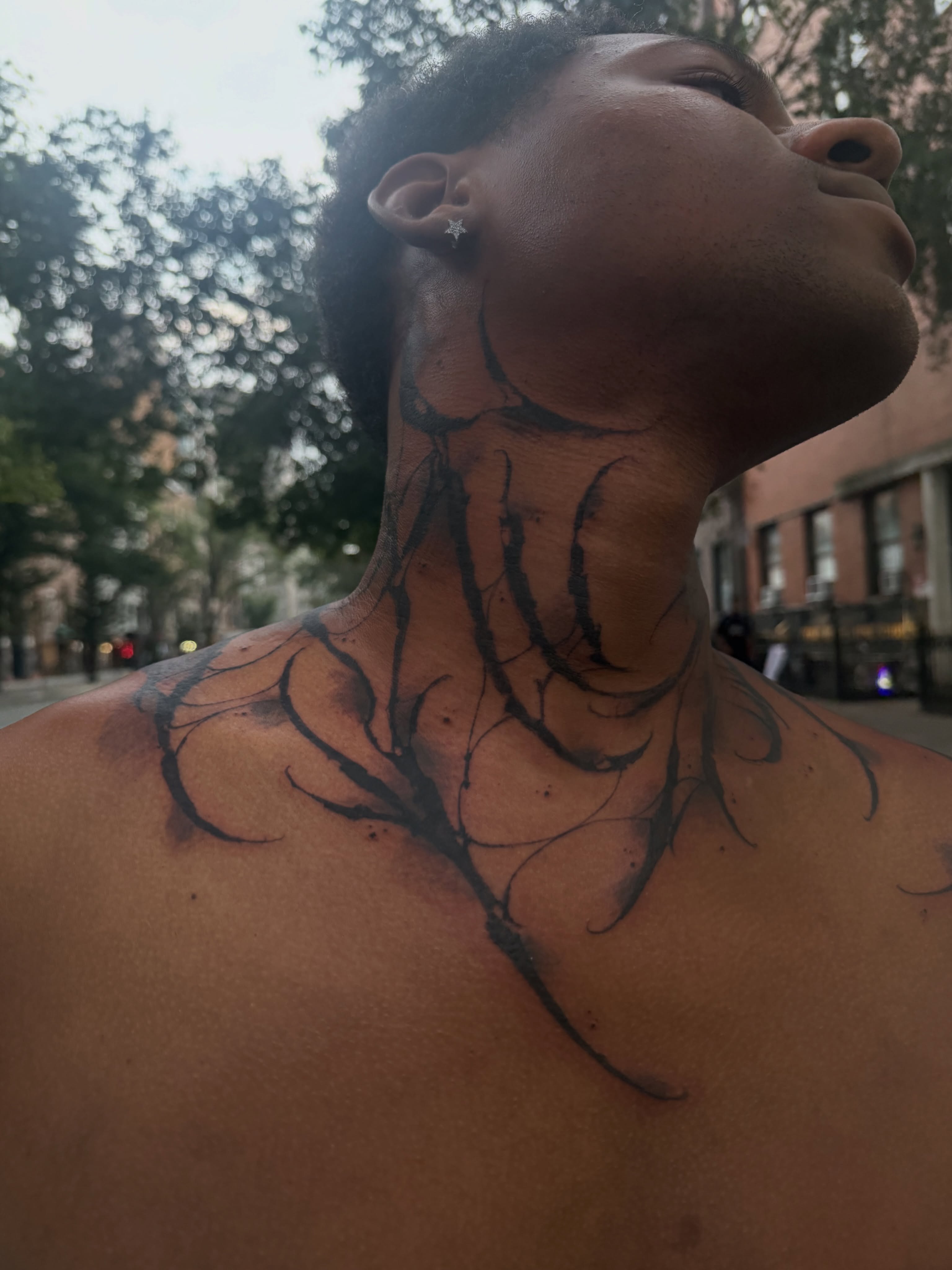 Tattoo by @rorystats — black_and_grey