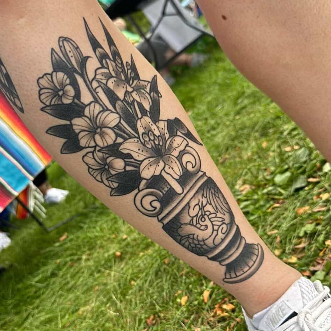 Tattoo by @meg.cant.tat — black_and_grey