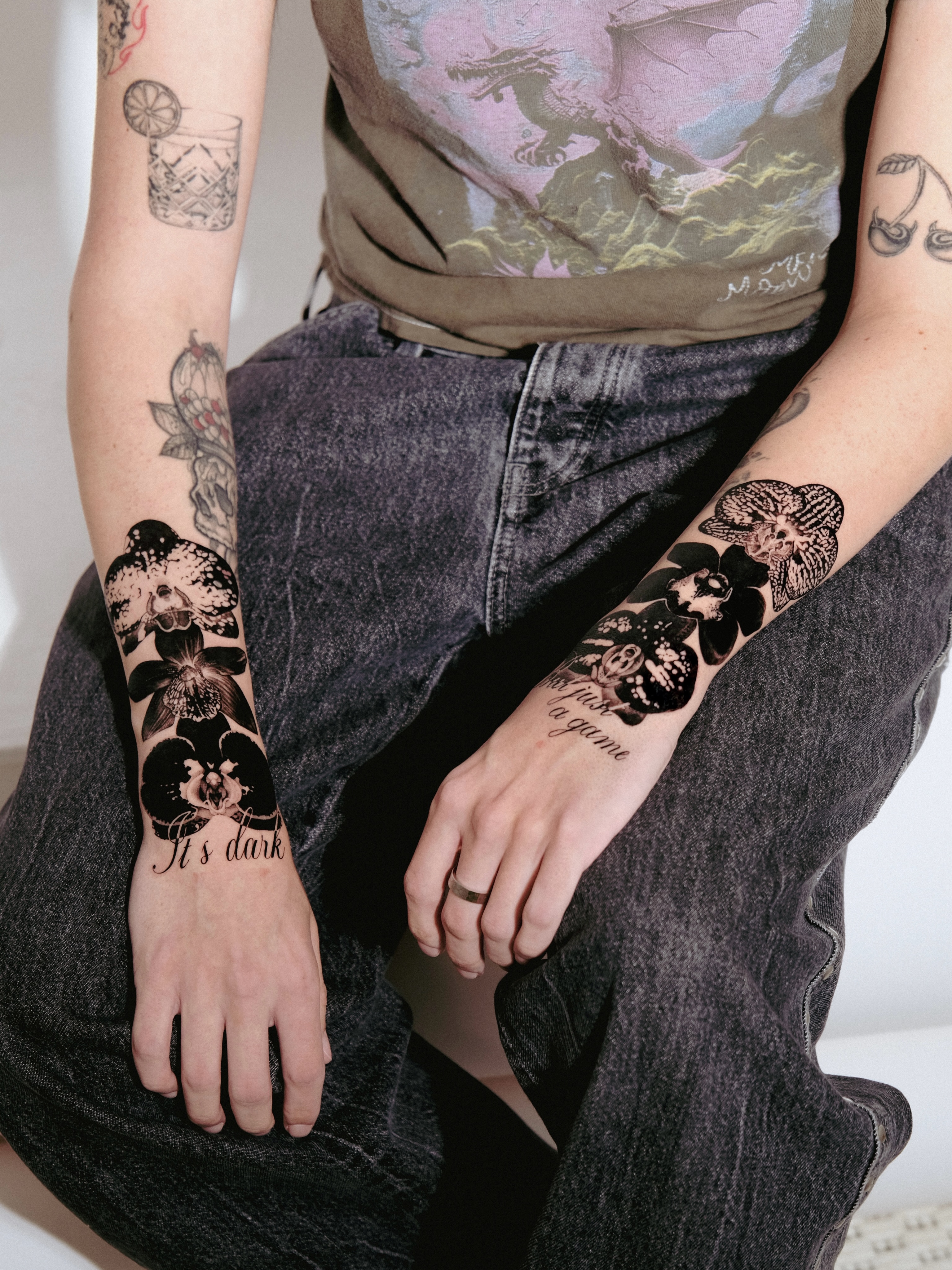 Tattoo by @theonly4zoy — black_and_grey