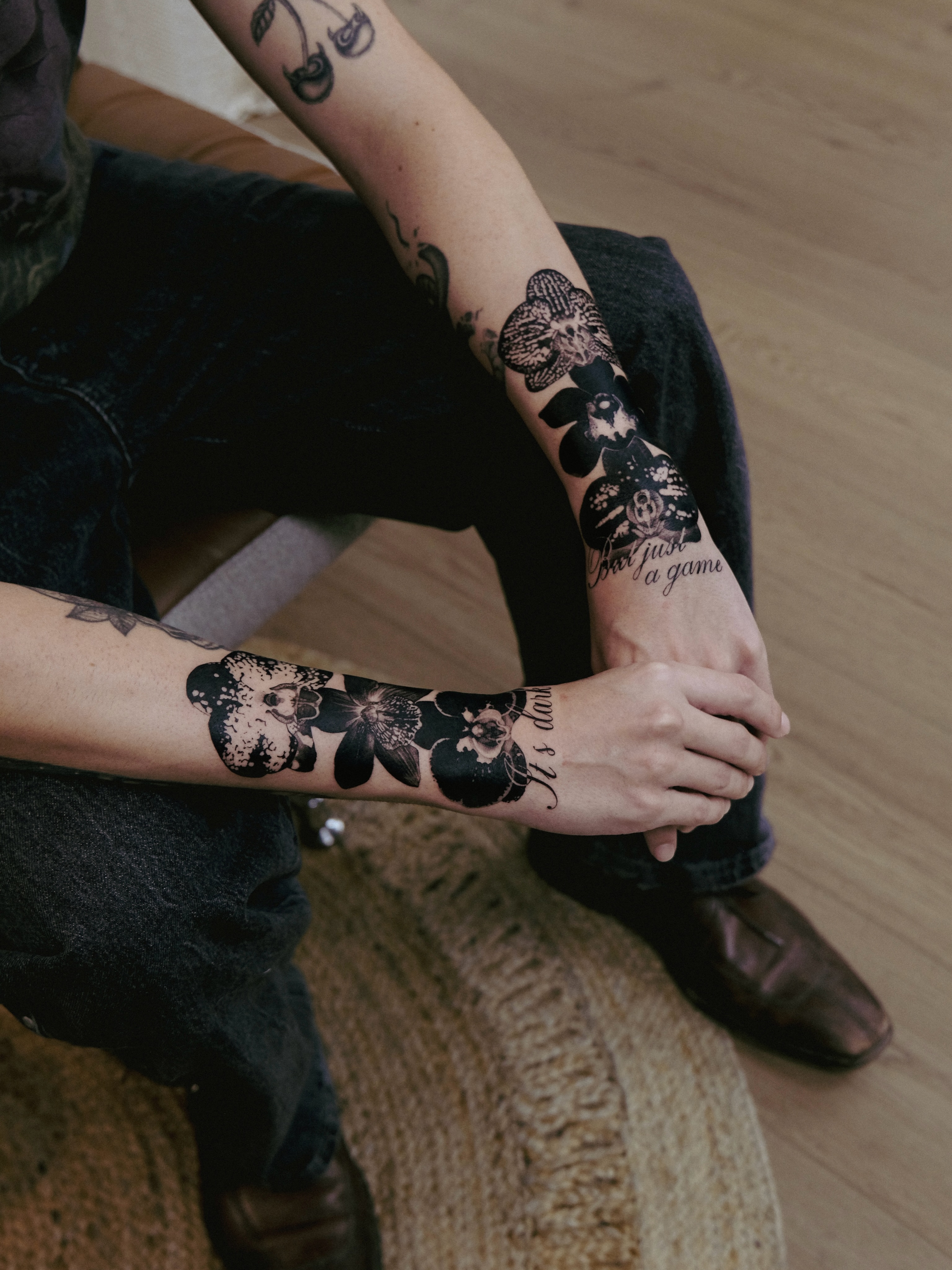 Tattoo by @theonly4zoy — black_and_grey