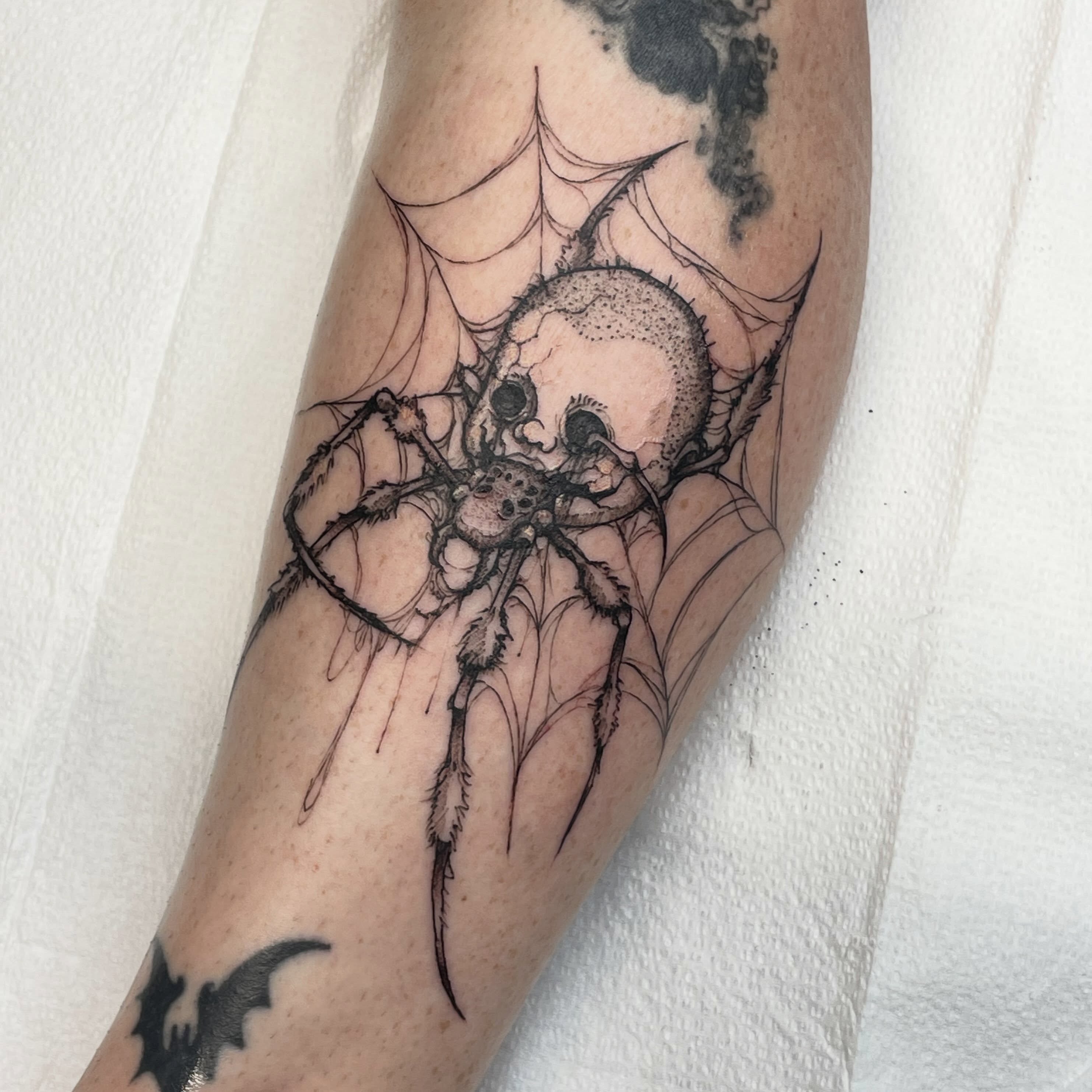 Tattoo by @jean13.tattoo — black_and_grey, realism