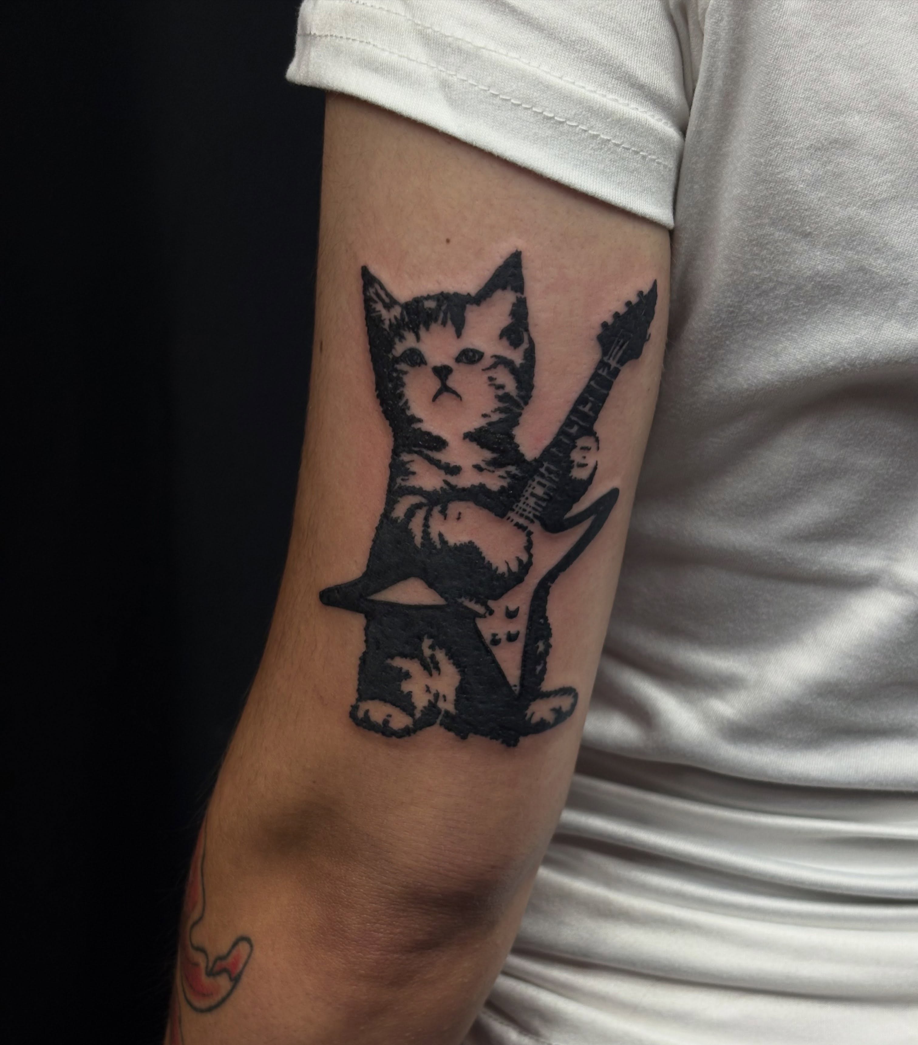 Tattoo by @fvcknart — black_and_grey