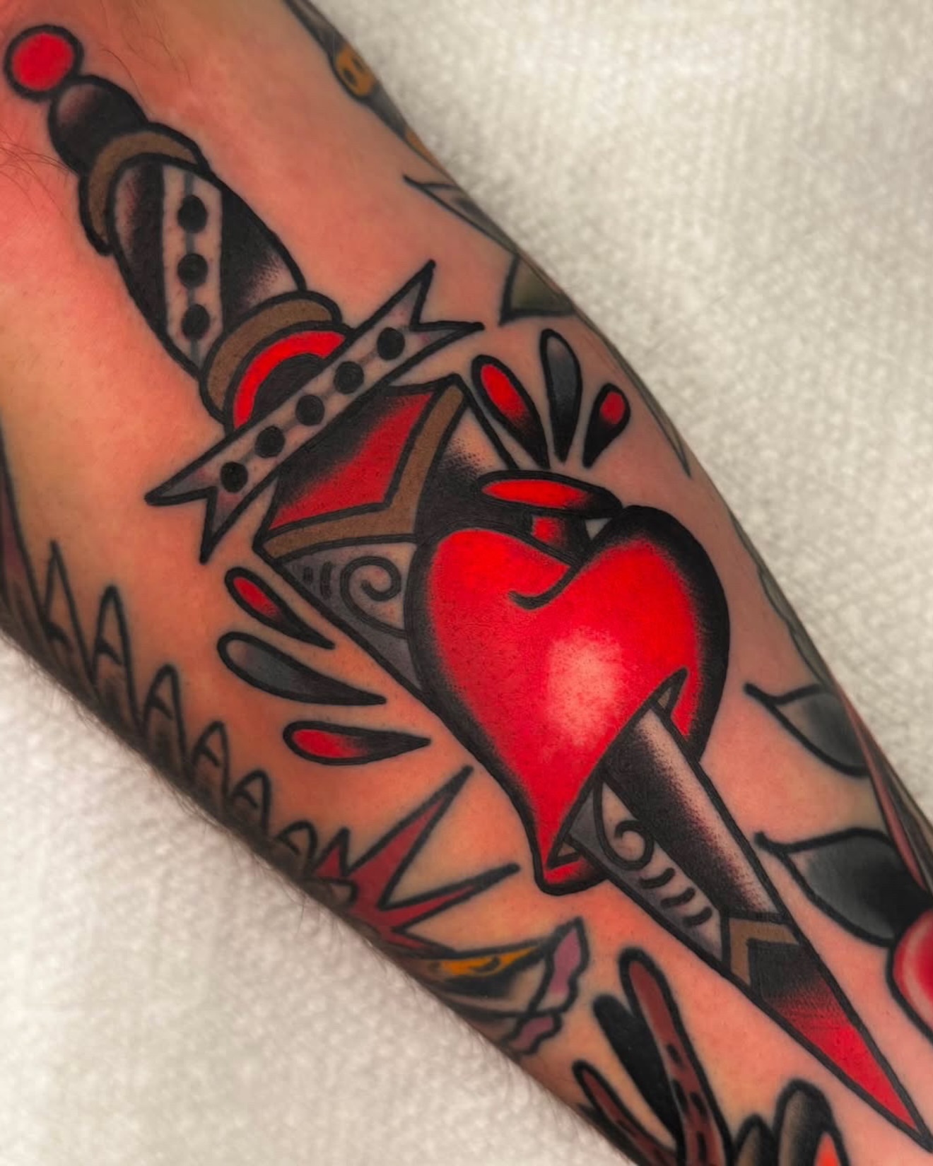 Tattoo by @nicholasgtattooer — american_traditional