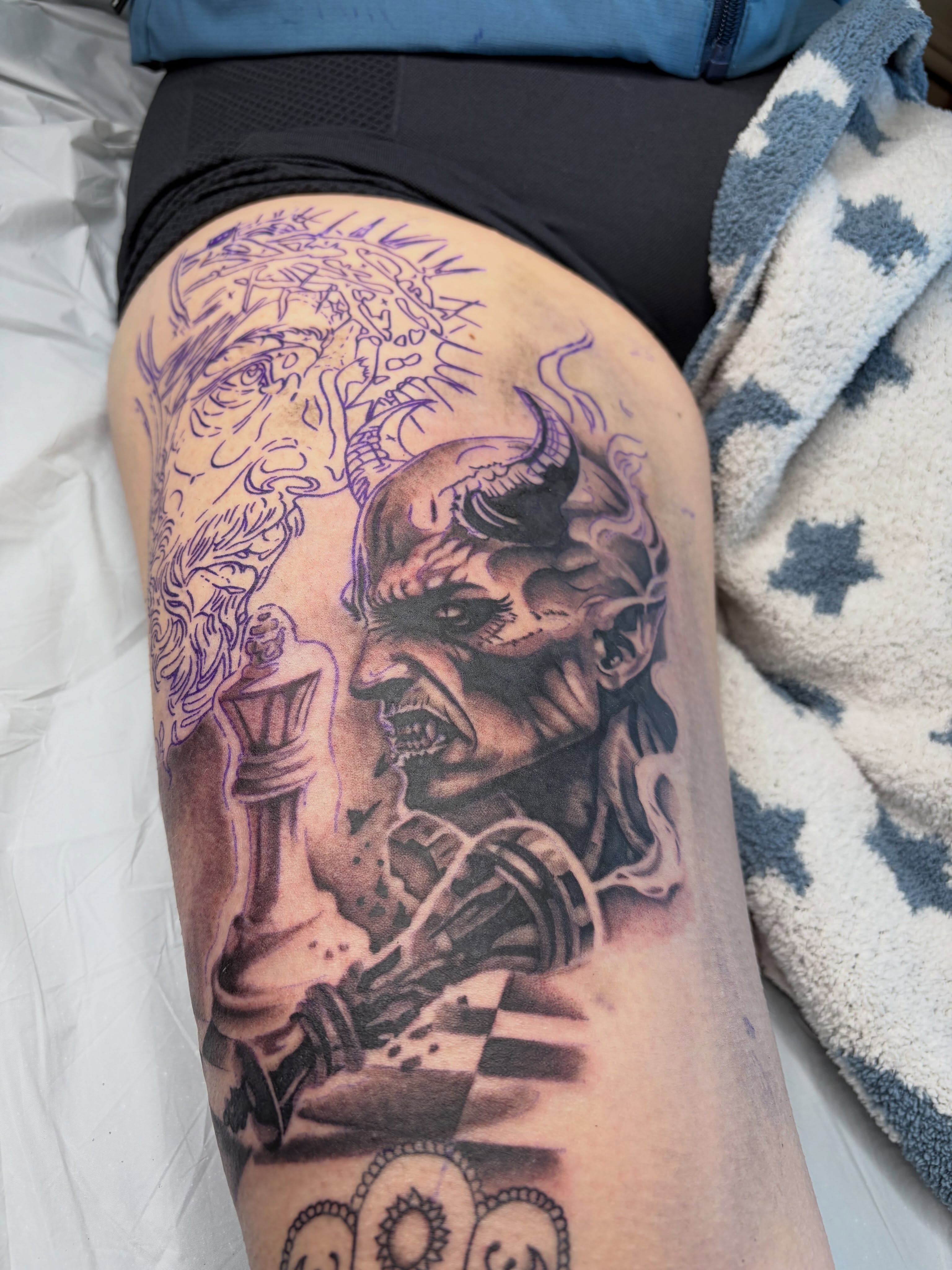 Tattoo by @blaynetat2 — dark_realism, realism