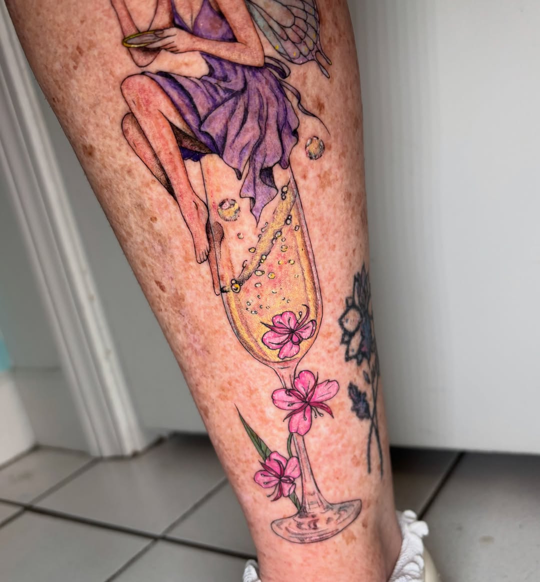 Tattoo by @tankgurl_tattoos — new_school, watercolor