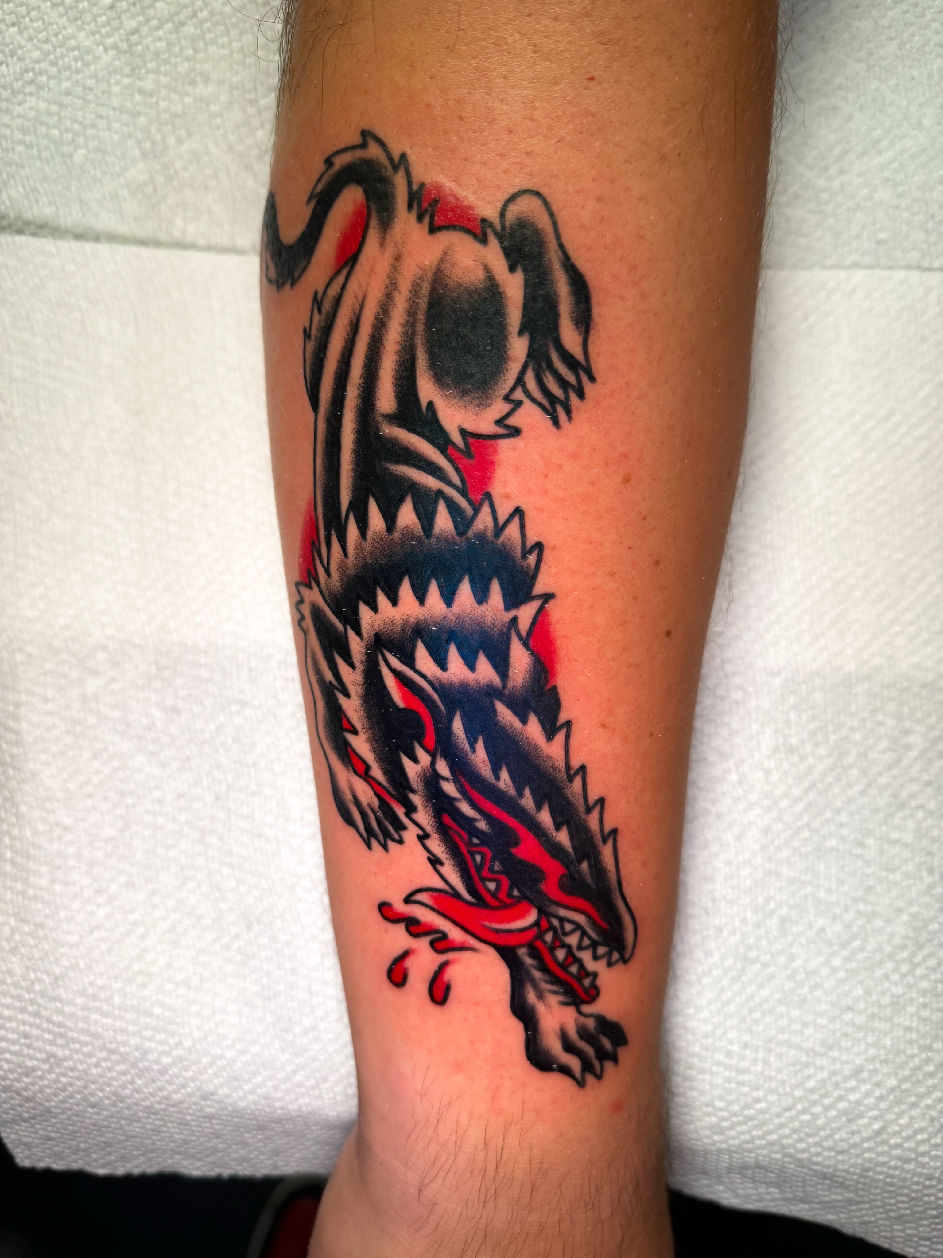 Tattoo by @mindinchainstattoos — american_traditional