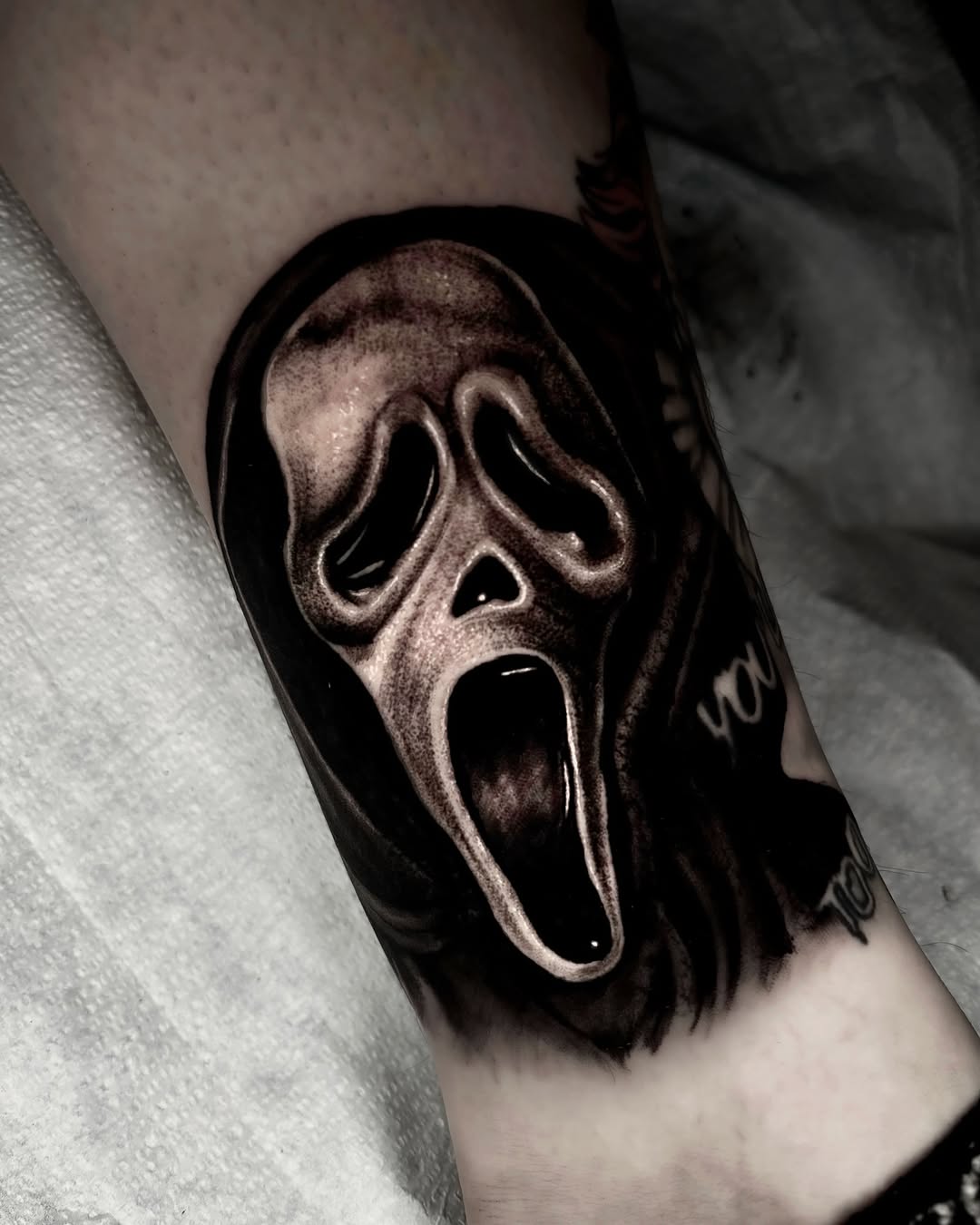 Tattoo by @trevtheimpaler — black_and_grey