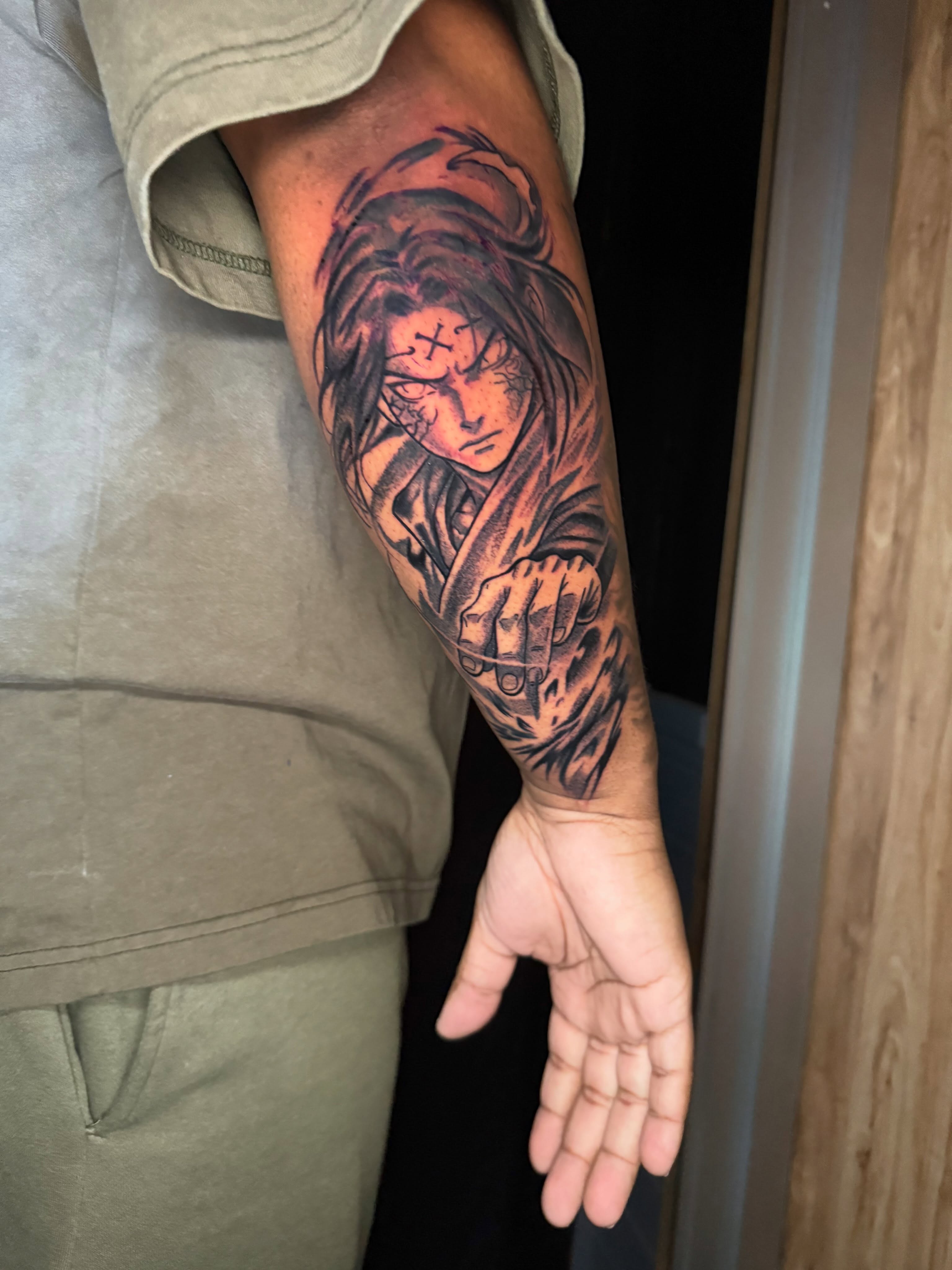 Tattoo by @tonyvontony β anime