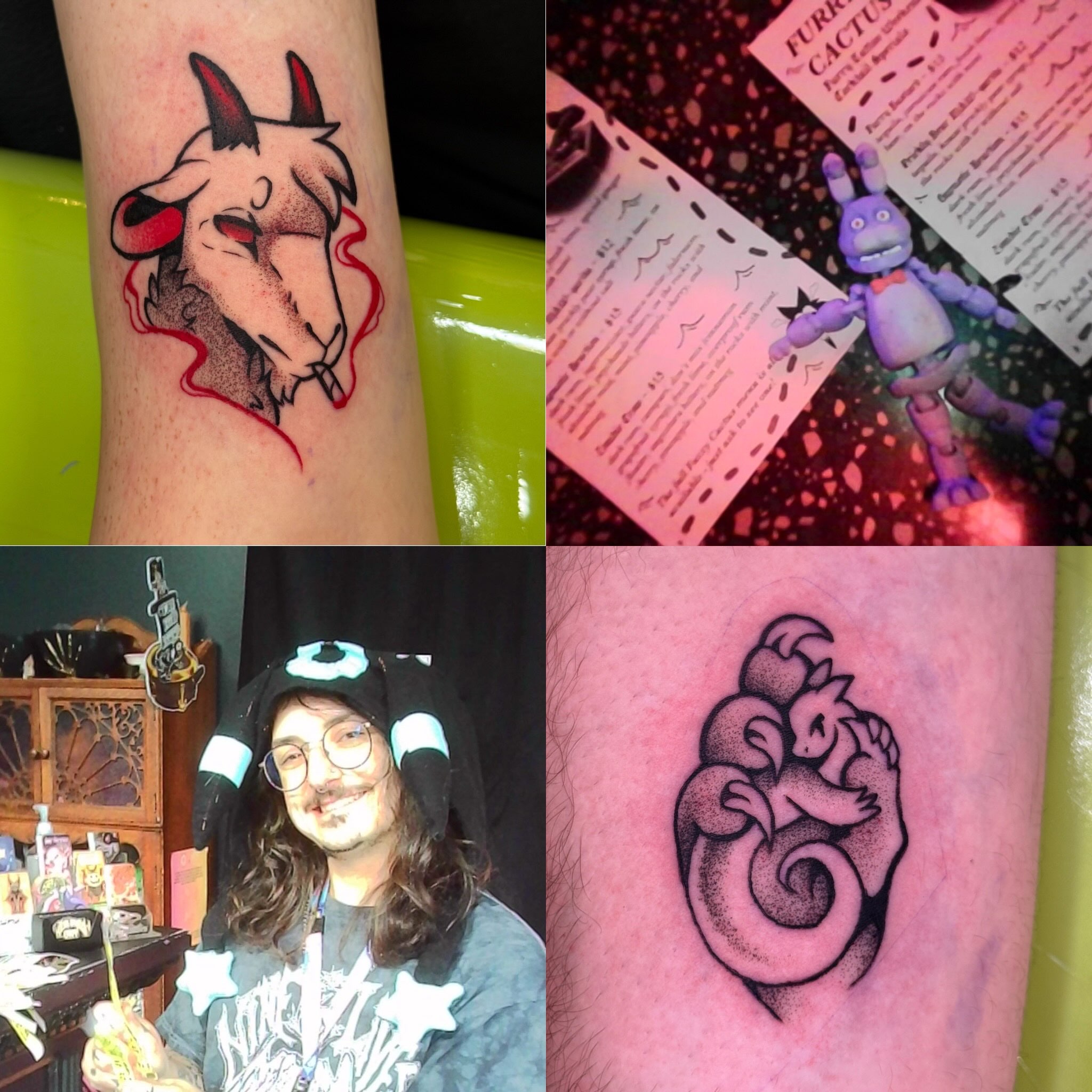 Tattoo by @beachw00f — dotwork