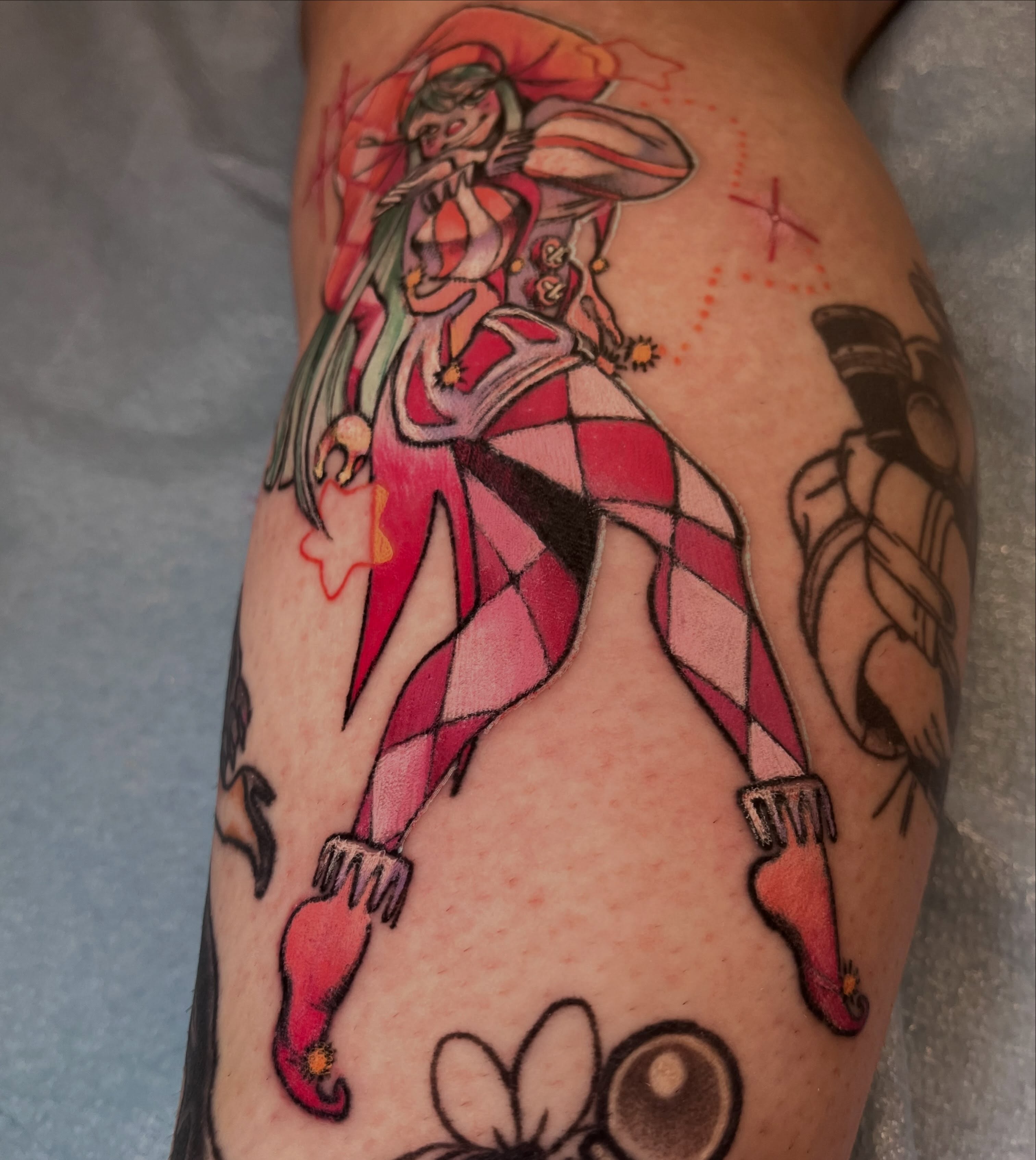 Tattoo by @pinkpeonyink — trash_polka