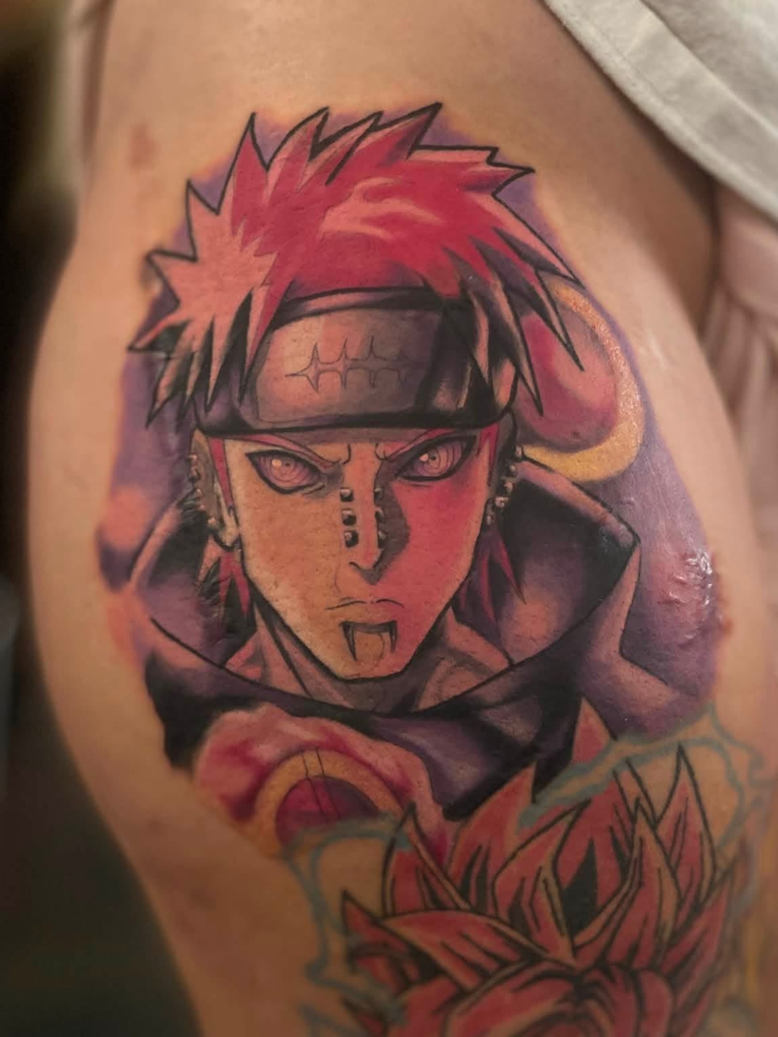 Tattoo by @ryokoink — anime