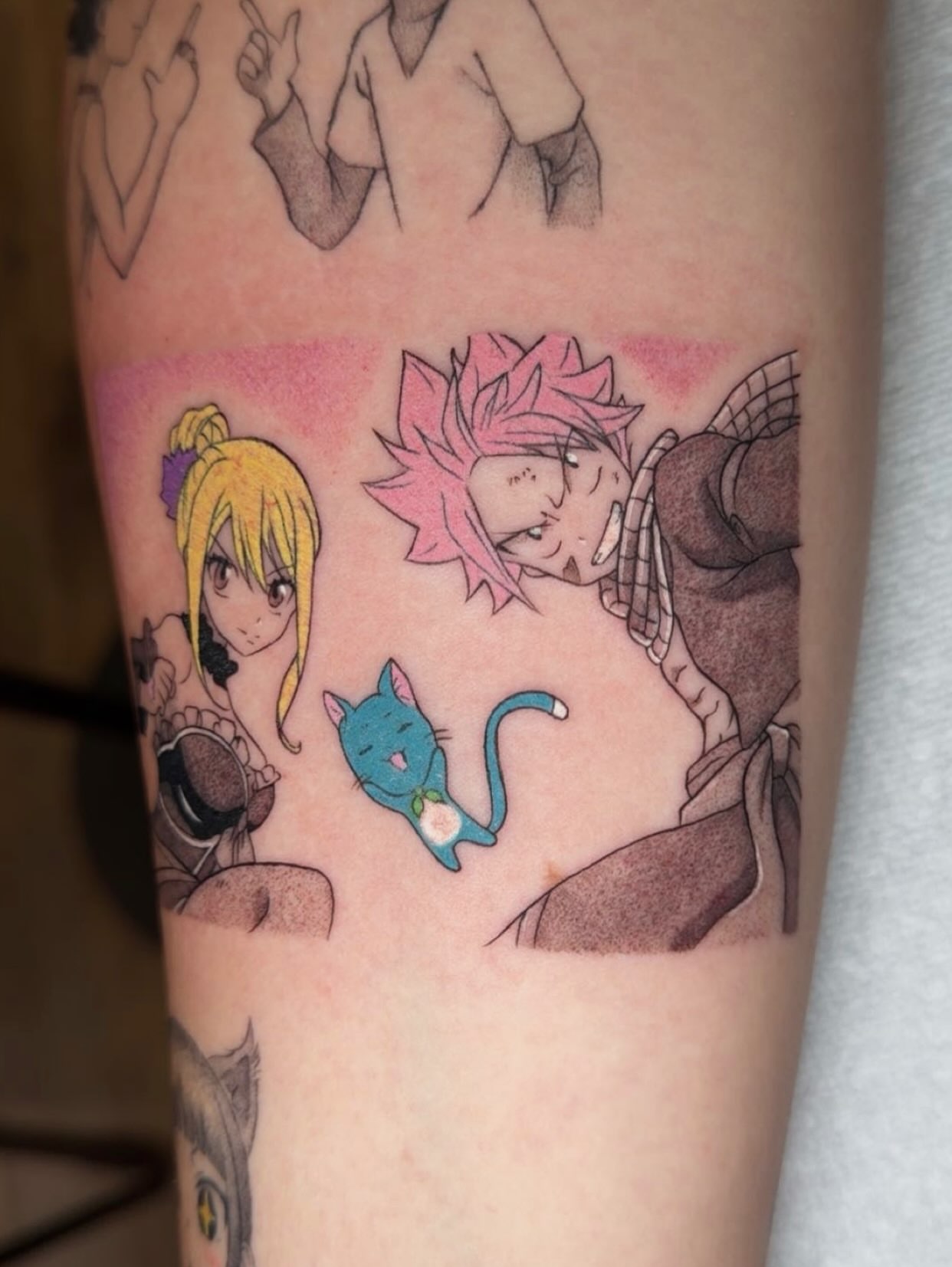 Tattoo by @maddiegtattoos — anime
