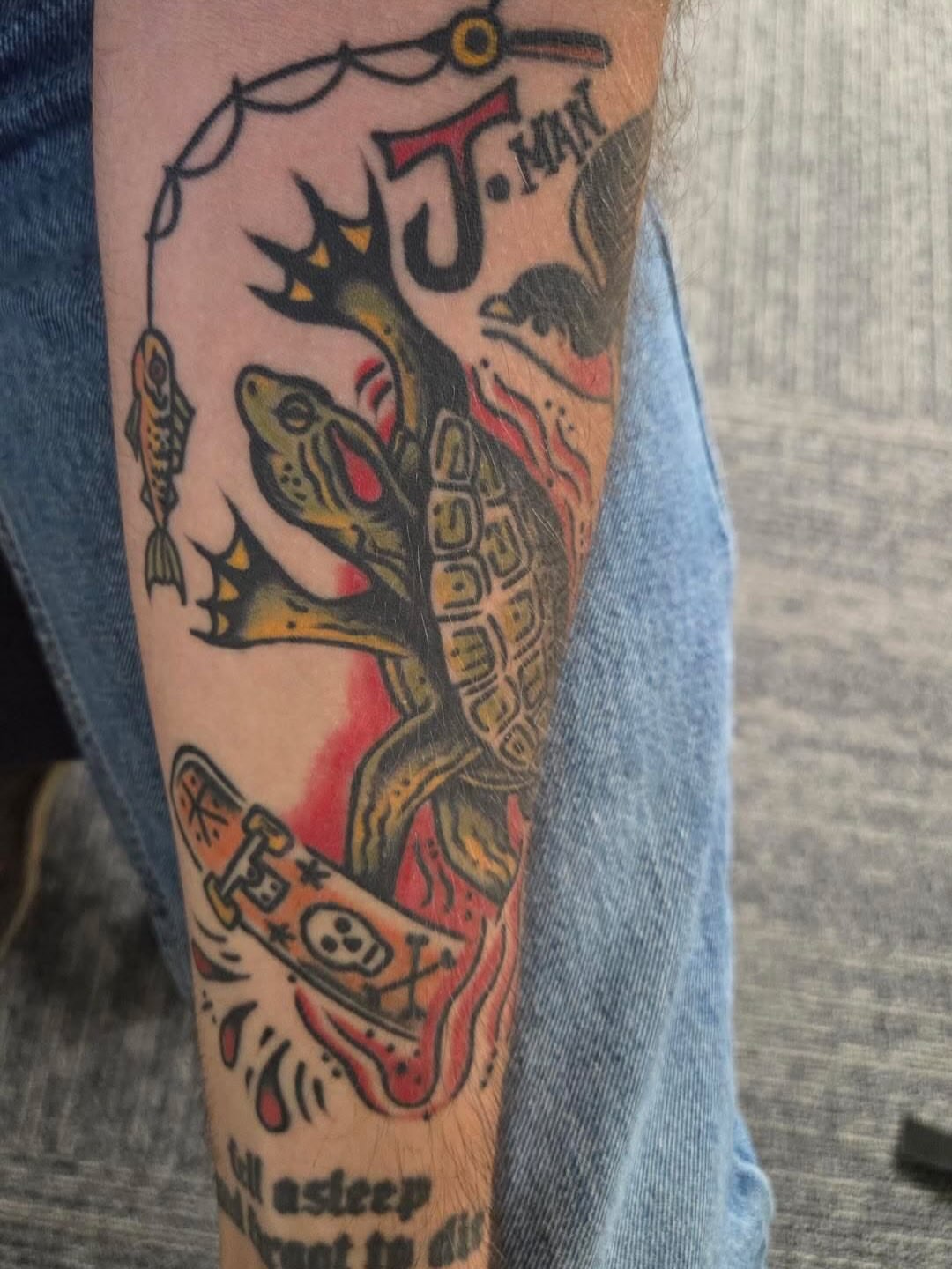 Tattoo by @alexlangtattoo — american_traditional