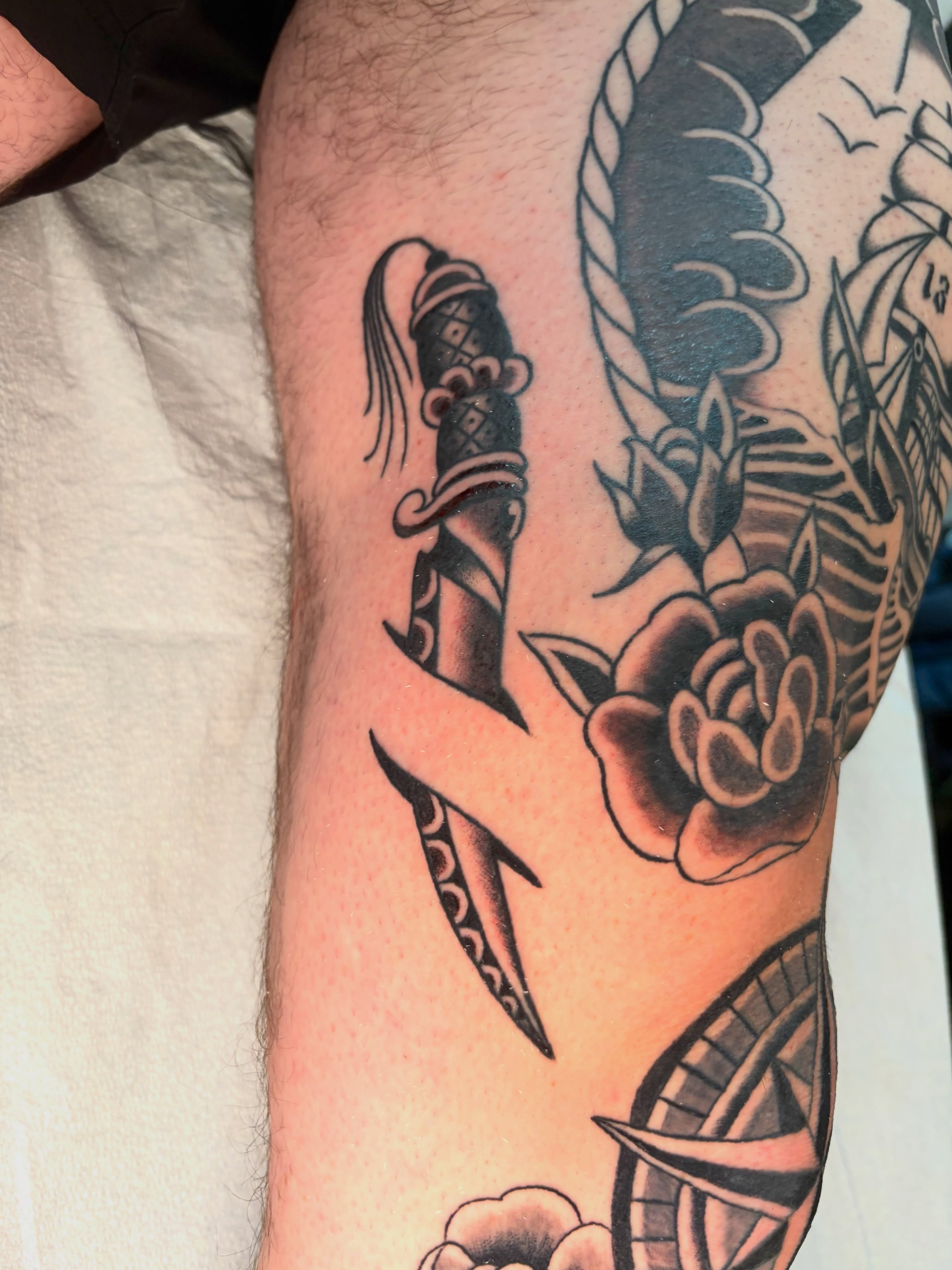 Tattoo by @tabshey_tattoo — black_and_grey