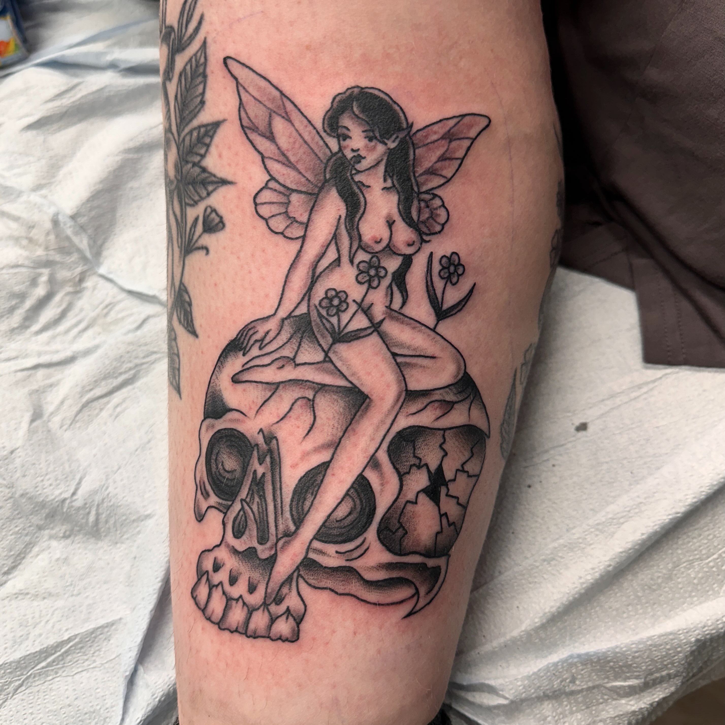 Tattoo by @filstergram — black_and_grey, realism