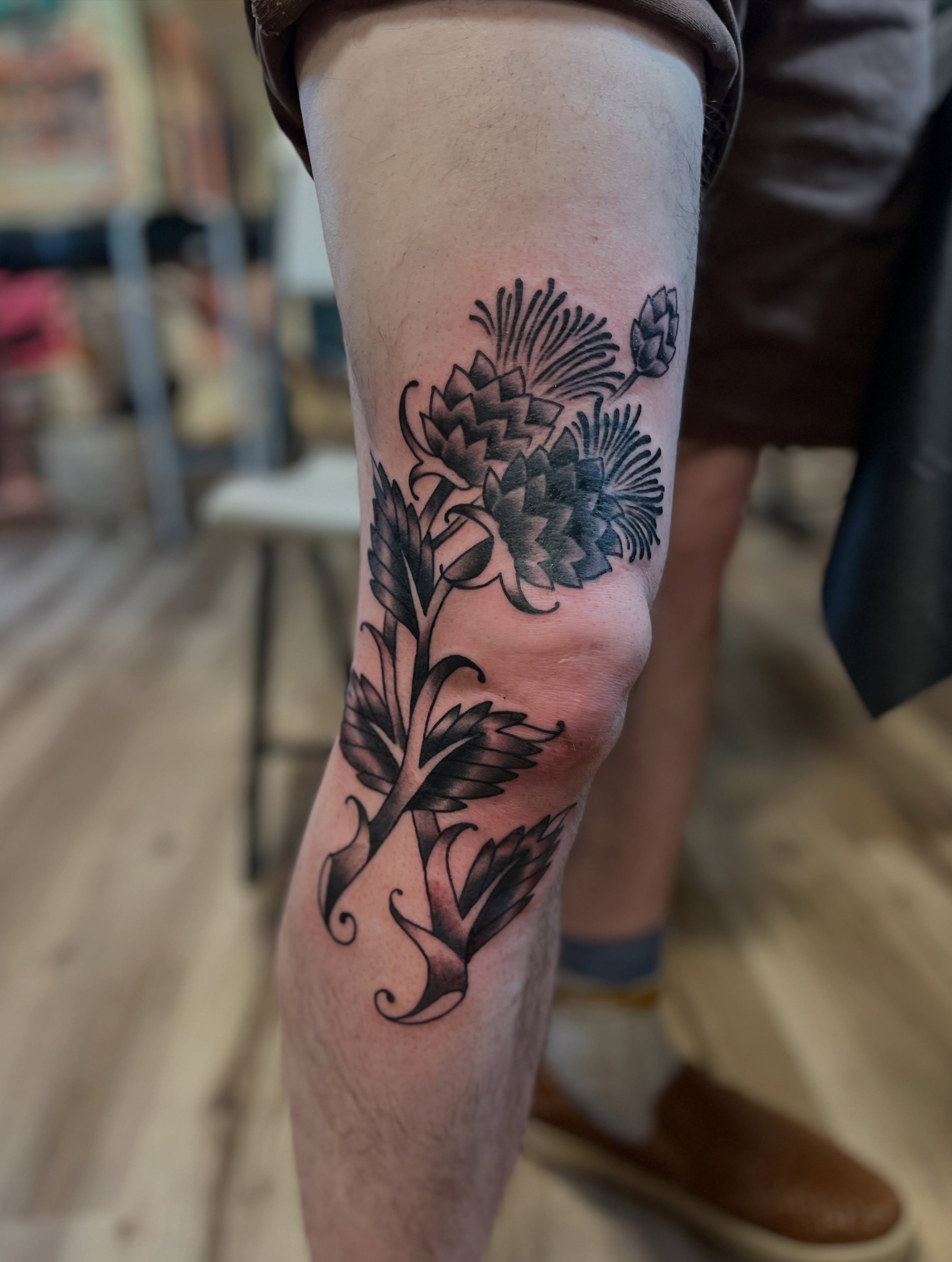 Tattoo by @inkbybellie — black_and_grey