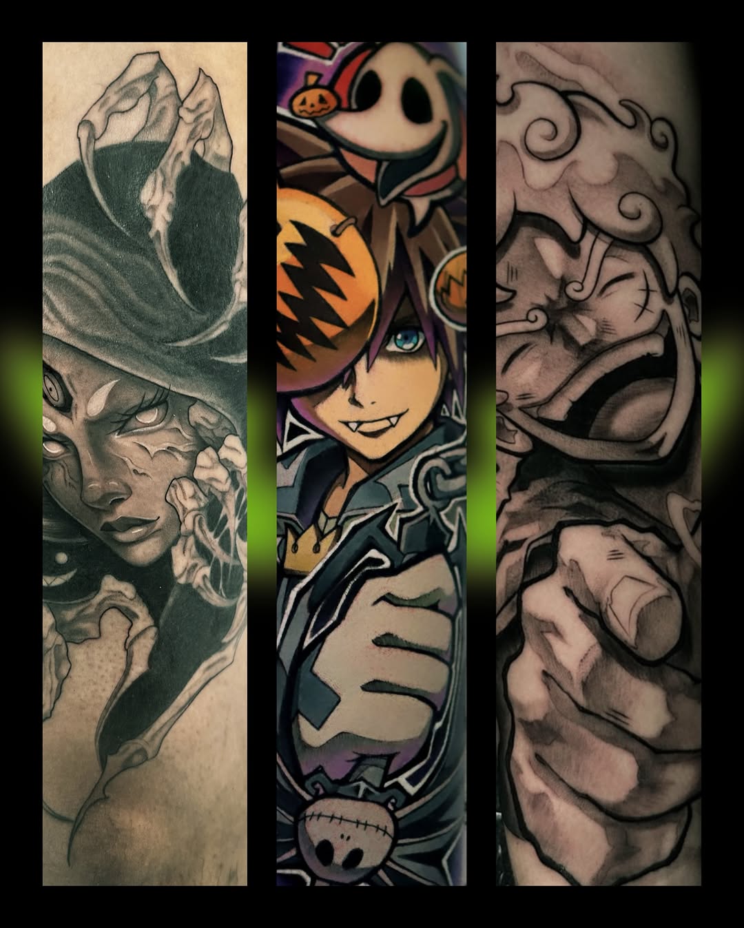 Tattoo by @krantoons — anime
