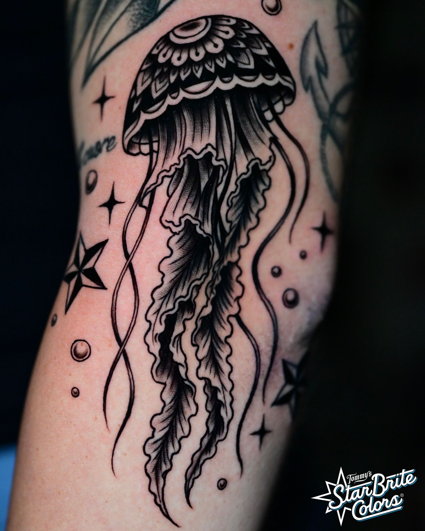 Tattoo by @tattooseanohara — black_and_grey