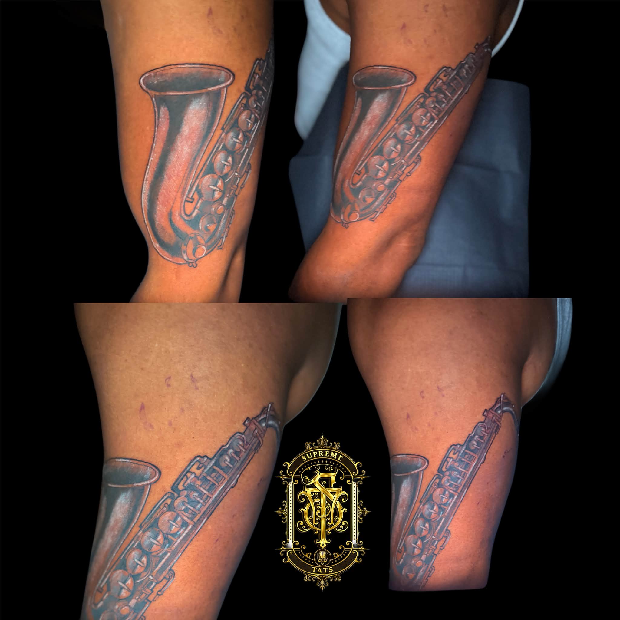 Tattoo by @csupremebluemagic — black_and_grey