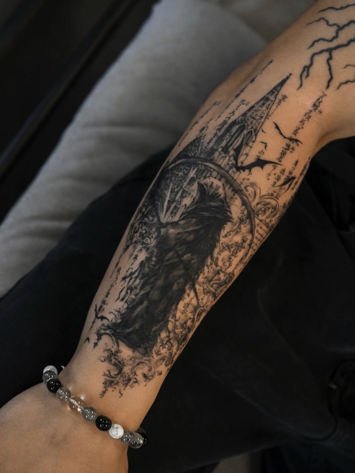 Tattoo by @kimi_tattooist — black_and_grey, realism