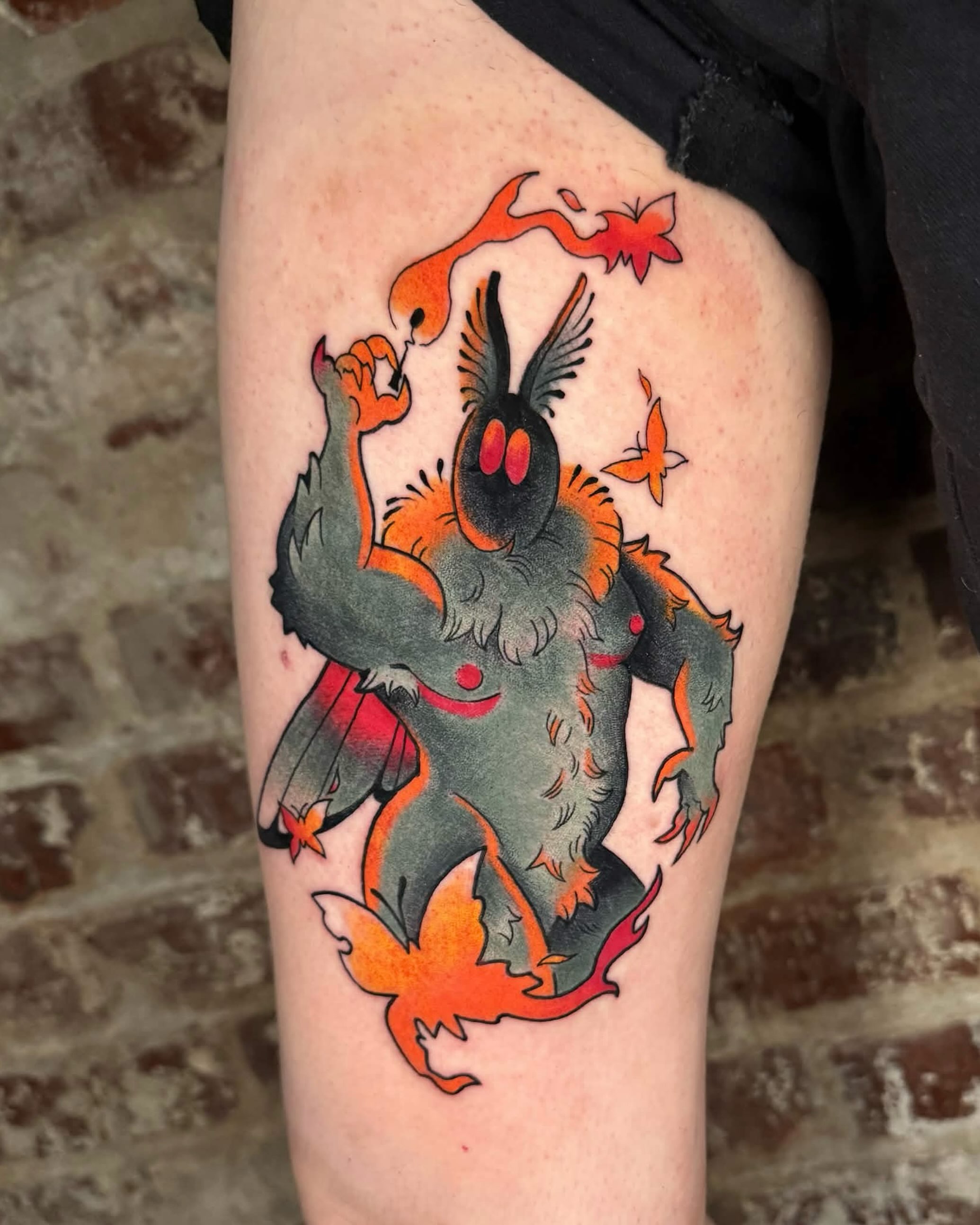 Tattoo by @carrion.beetle — american_traditional