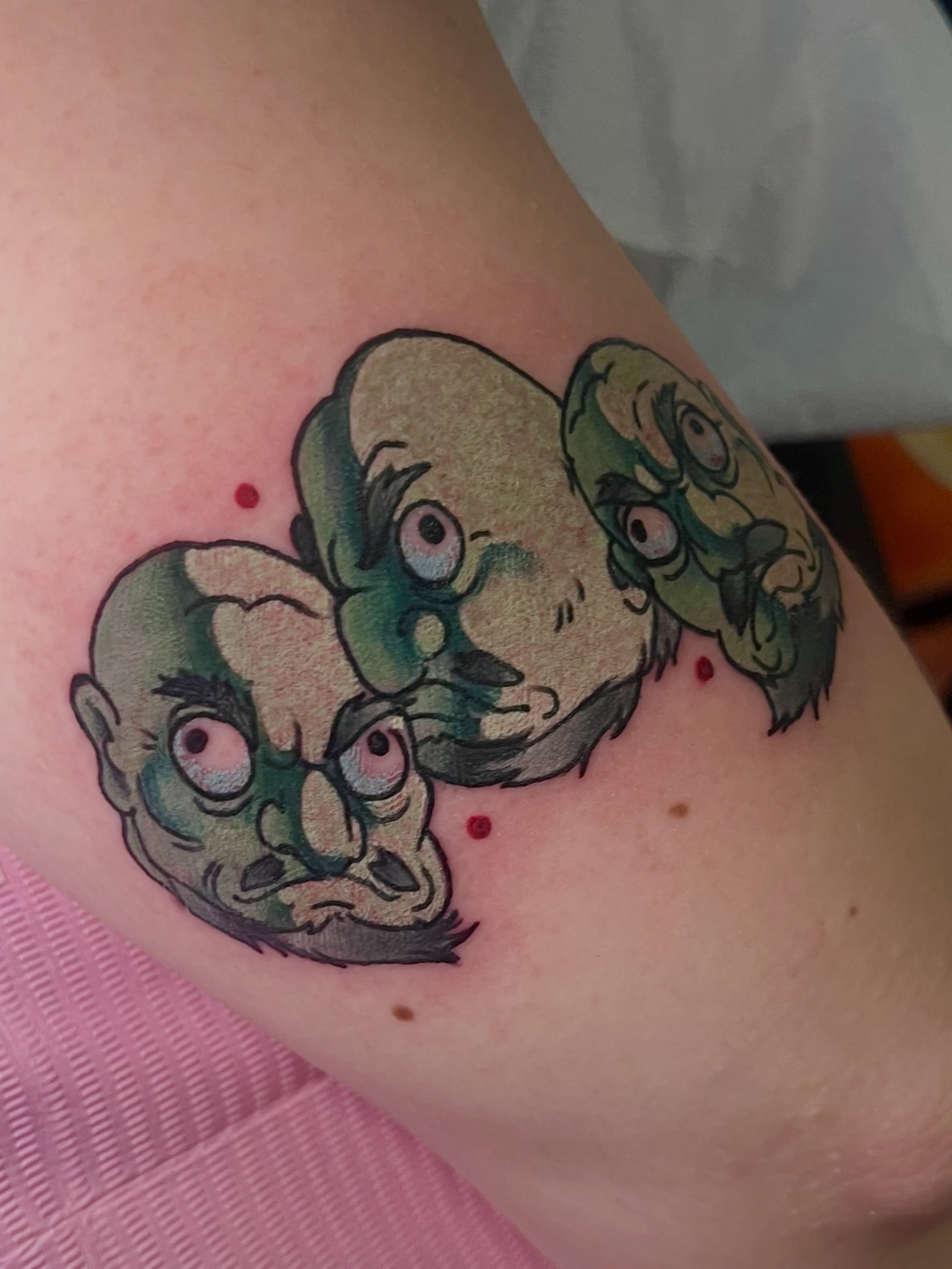 Tattoo by @pinkpeonyink — dotwork, realism