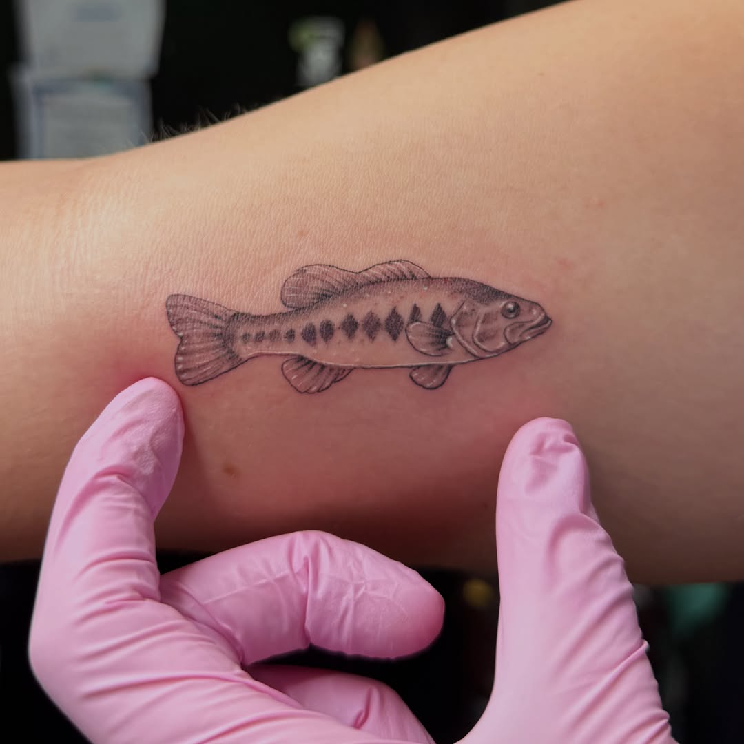 Tattoo by @some.mo.art — black_and_grey