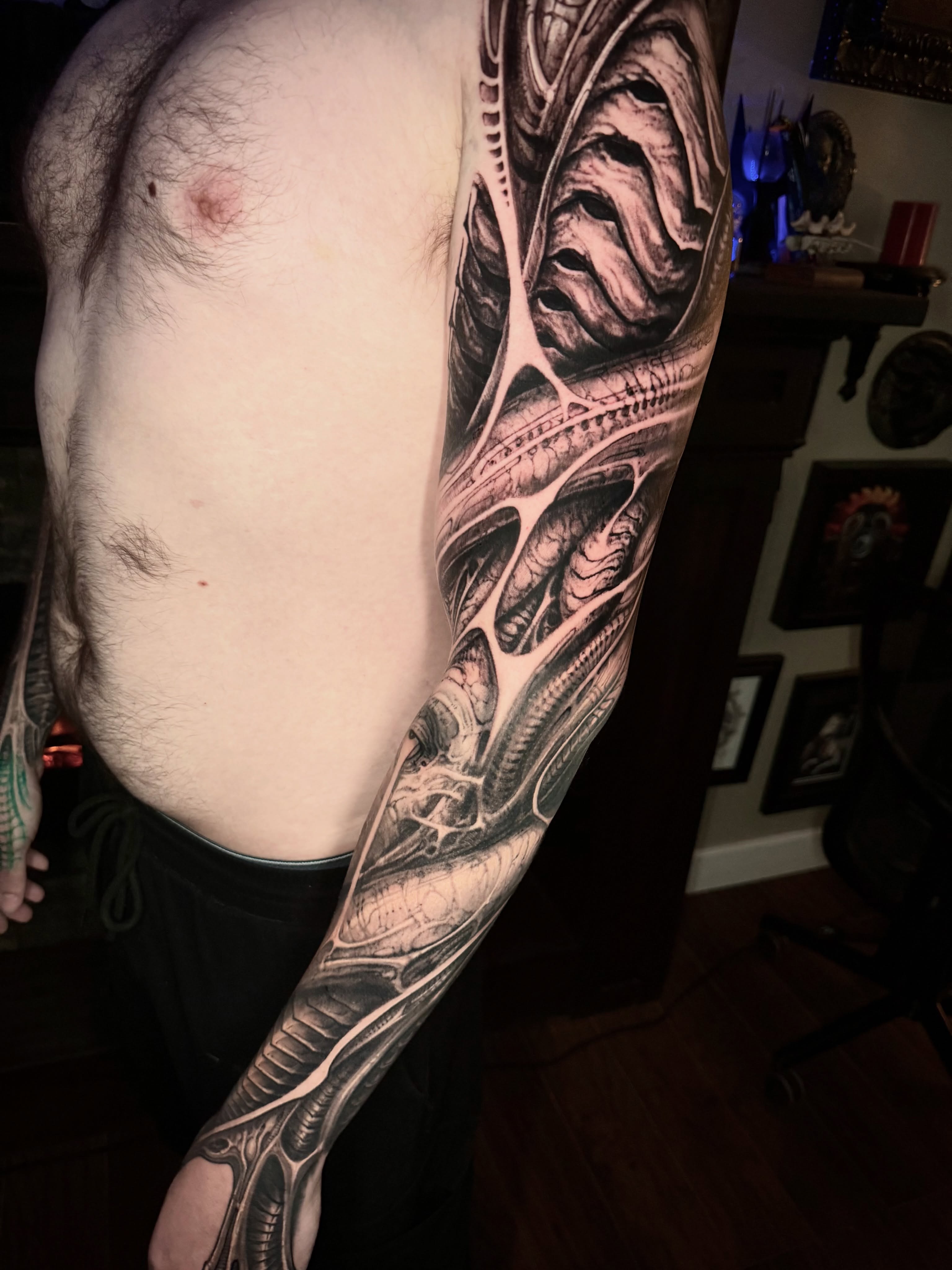 Tattoo by @jeremiahbarba — black_and_grey, realism