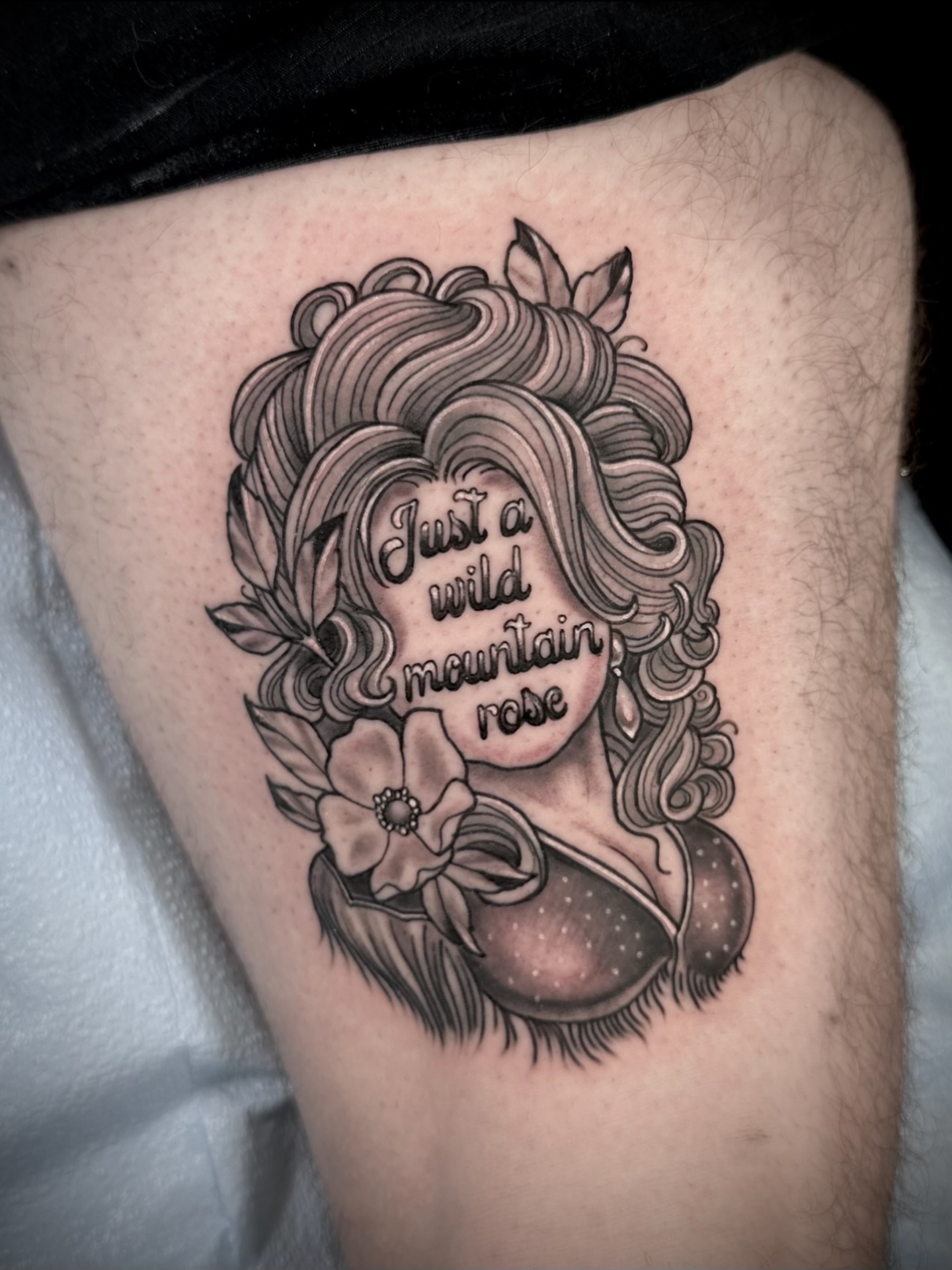Tattoo by @teddigarsontattoos — black_and_grey