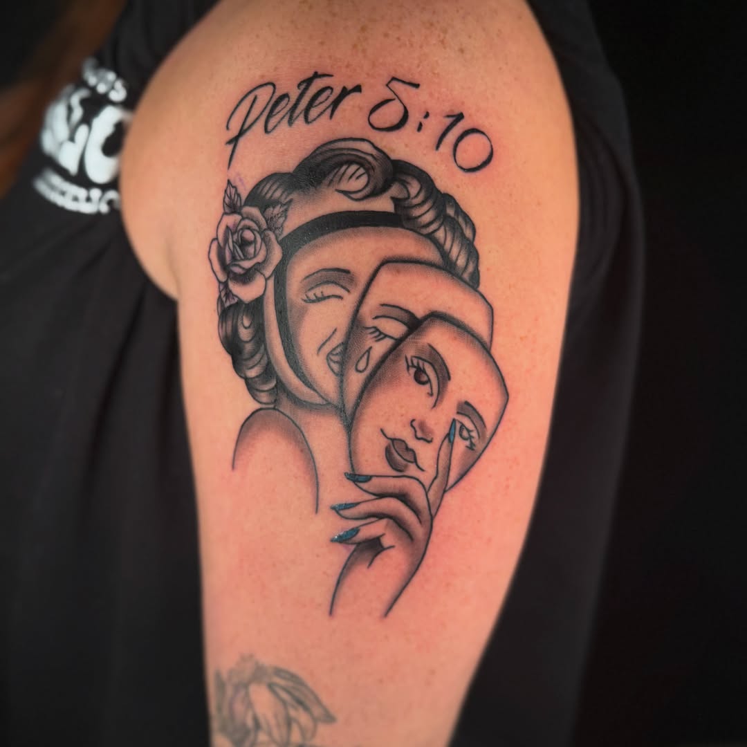 Tattoo by @artbytevin — black_and_grey