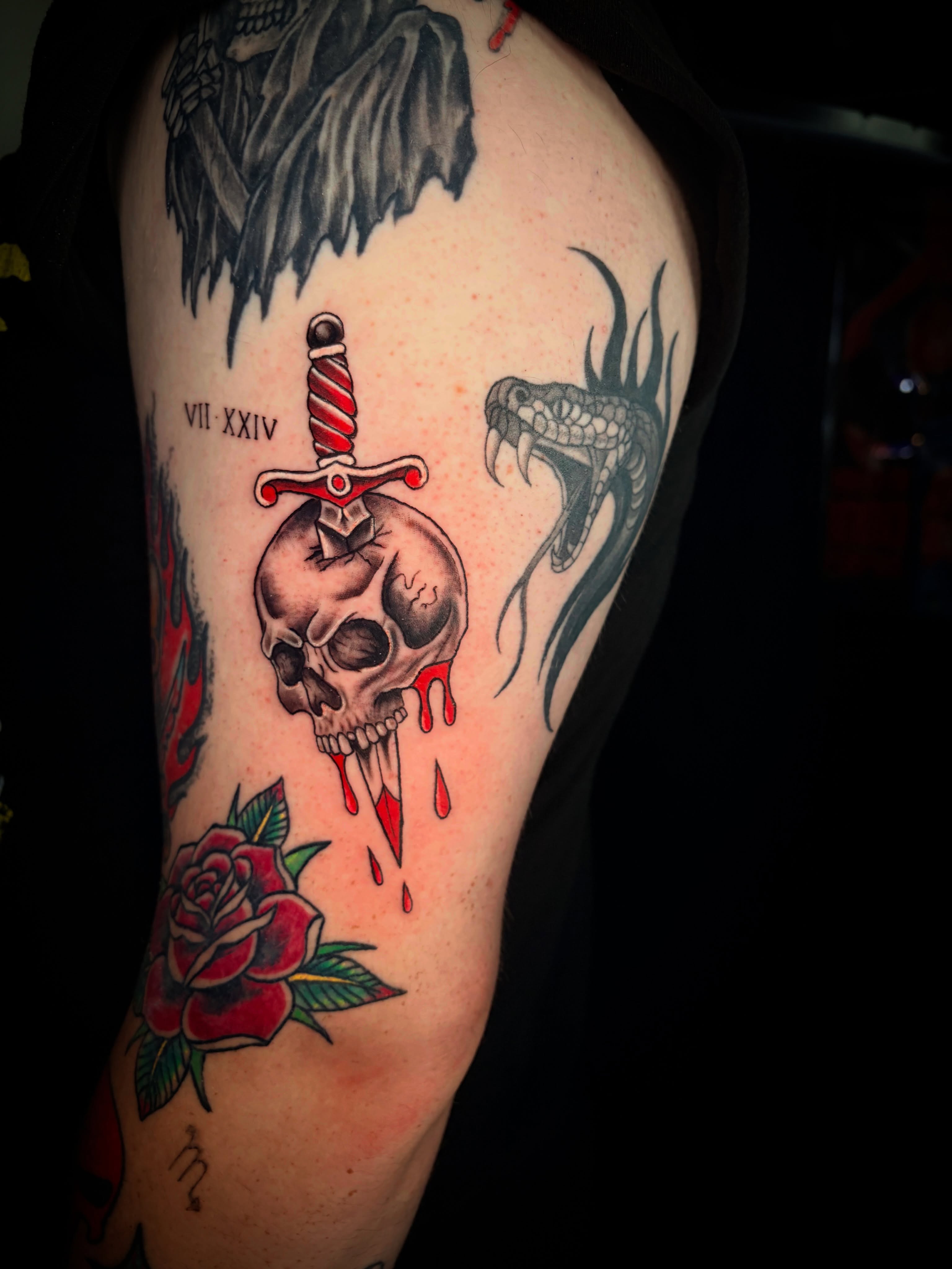 Tattoo by @inclusiveink_fran — american_traditional