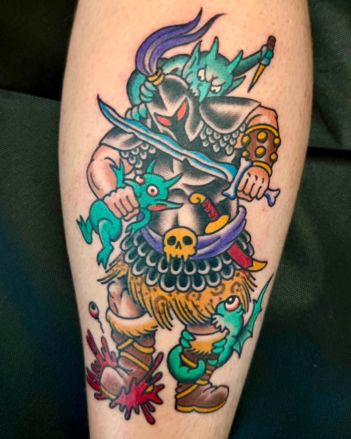 Tattoo by @gingersnap_tattoos — american_traditional
