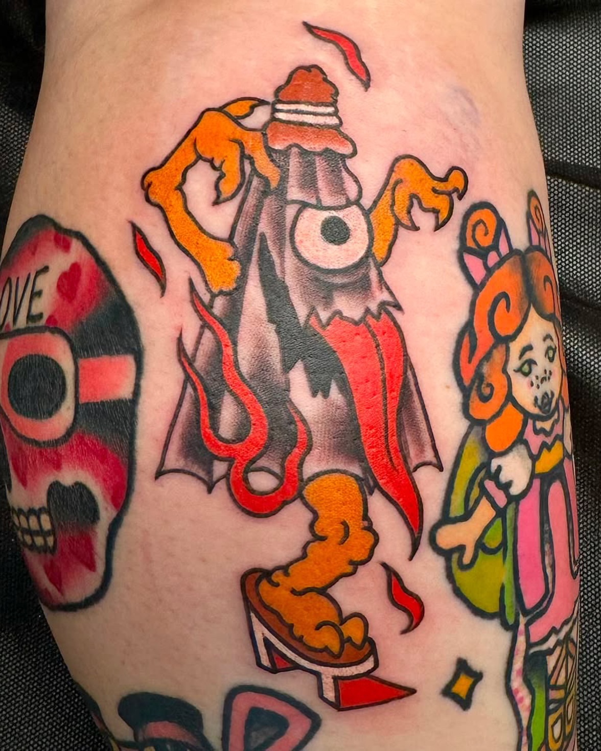 Tattoo by @gingersnap_tattoos — american_traditional