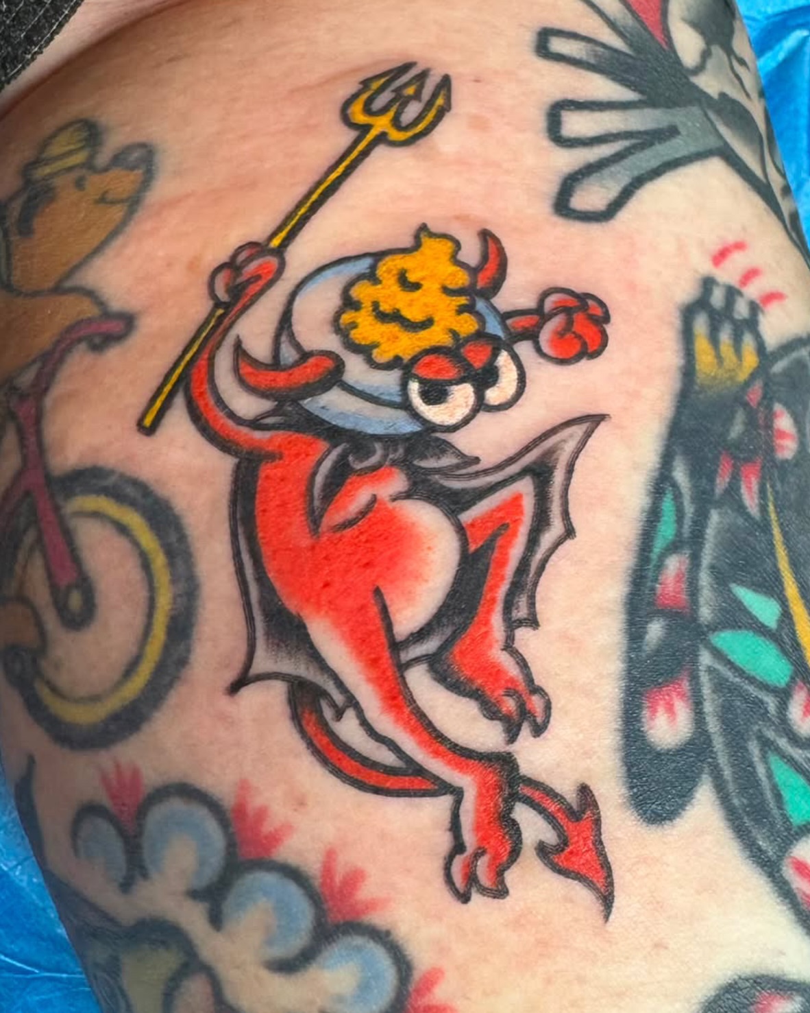 Tattoo by @gingersnap_tattoos — american_traditional