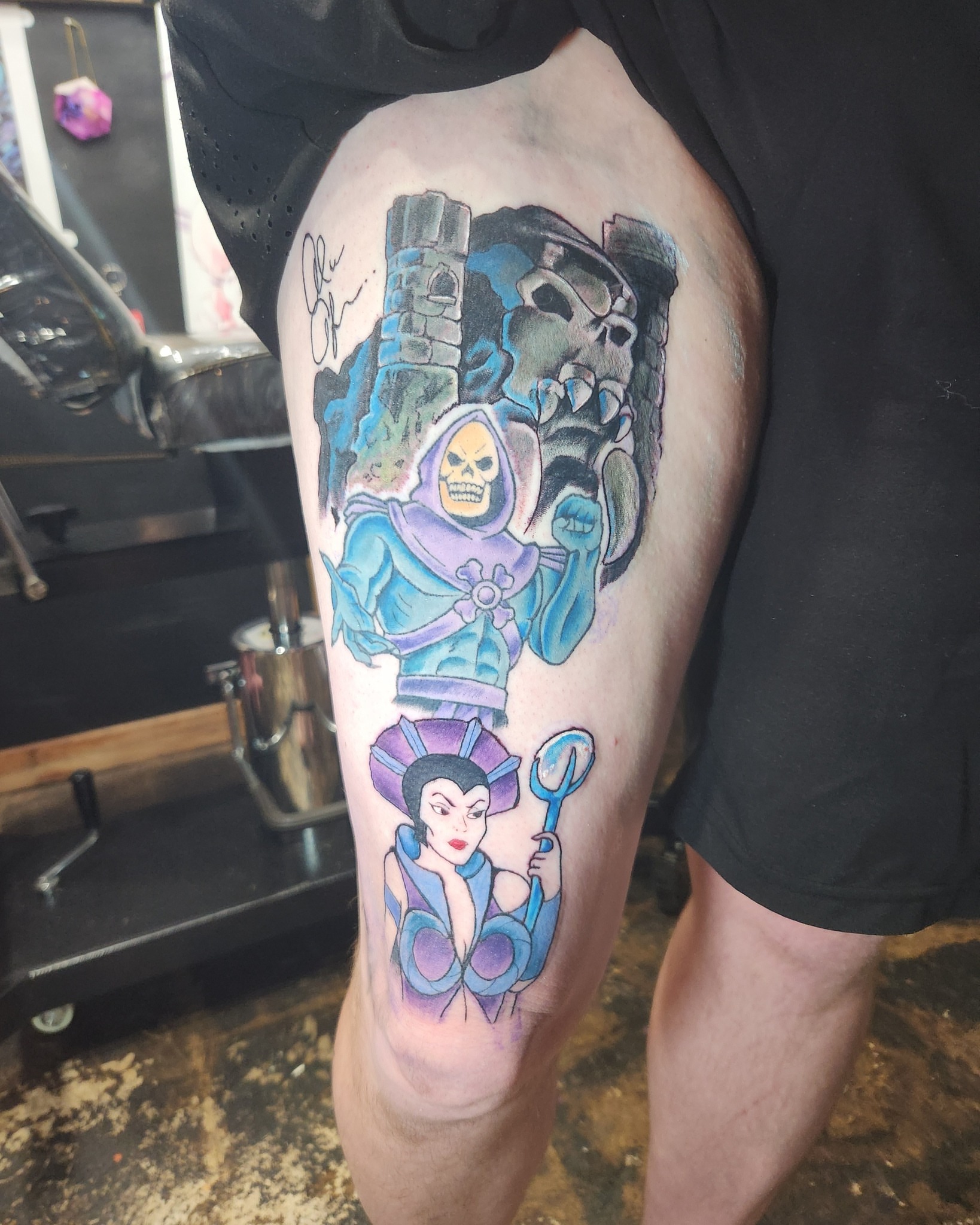 Tattoo by @sunnydtattoos — dotwork
