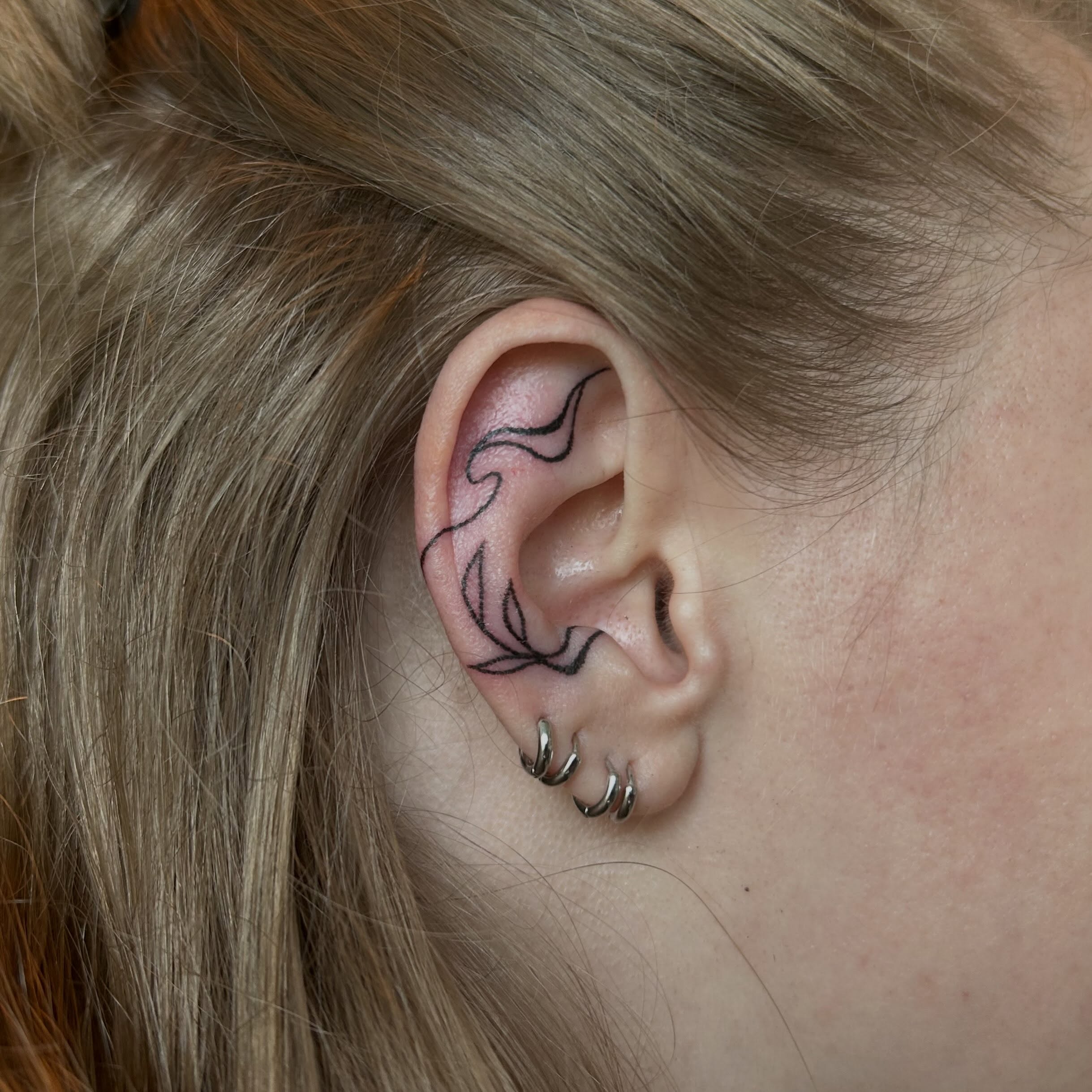 Tattoo by @sofiasparklez โ fine_line