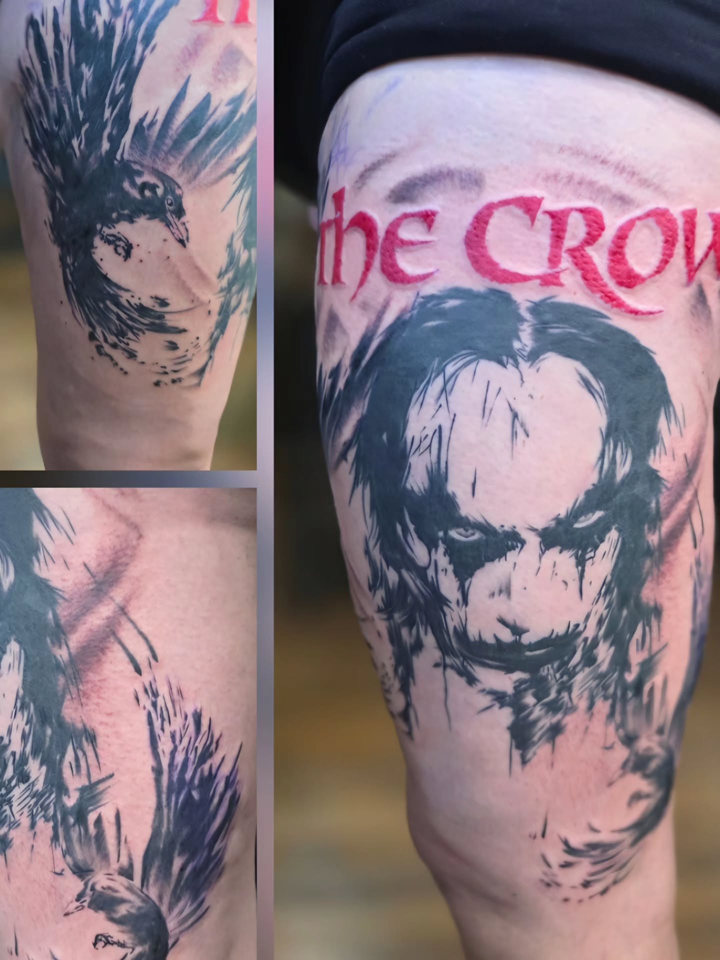 Tattoo by @athorp2020 — black_and_grey