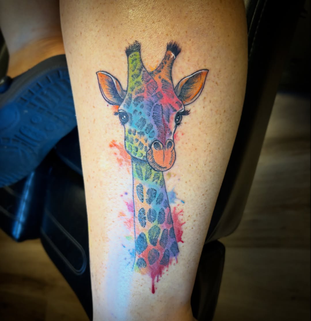 Tattoo by @tattoosby_becca — watercolor