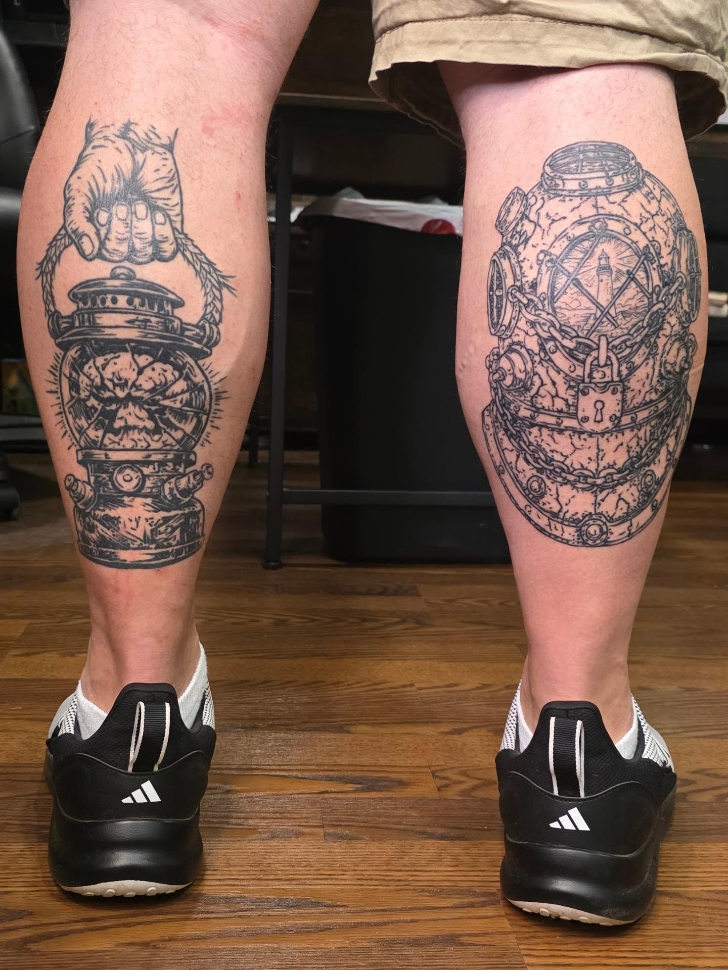 Tattoo by @athorp2020 — black_and_grey