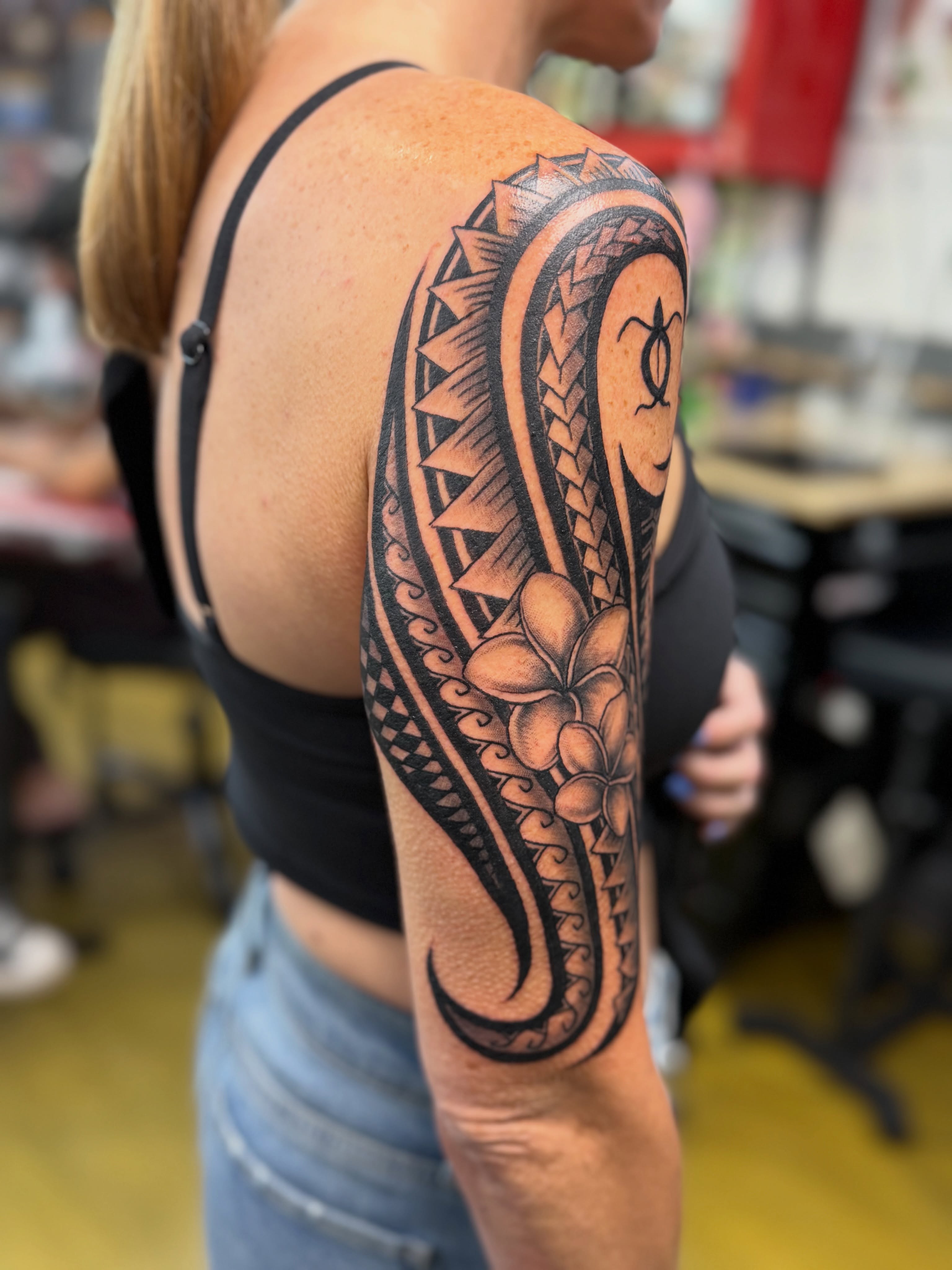 Tattoo by @kluch_tattoo — tribal