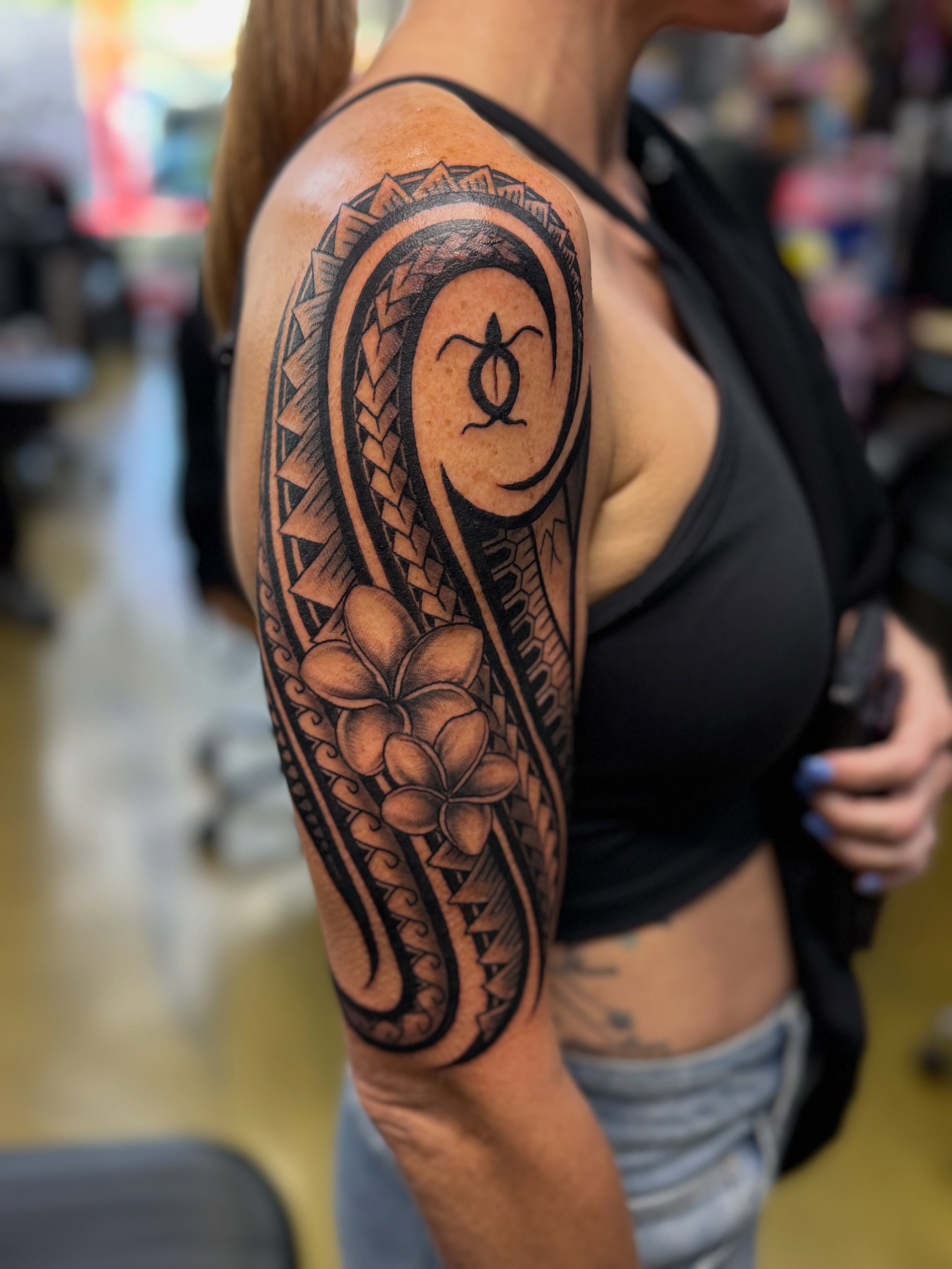 Tattoo by @kluch_tattoo — tribal