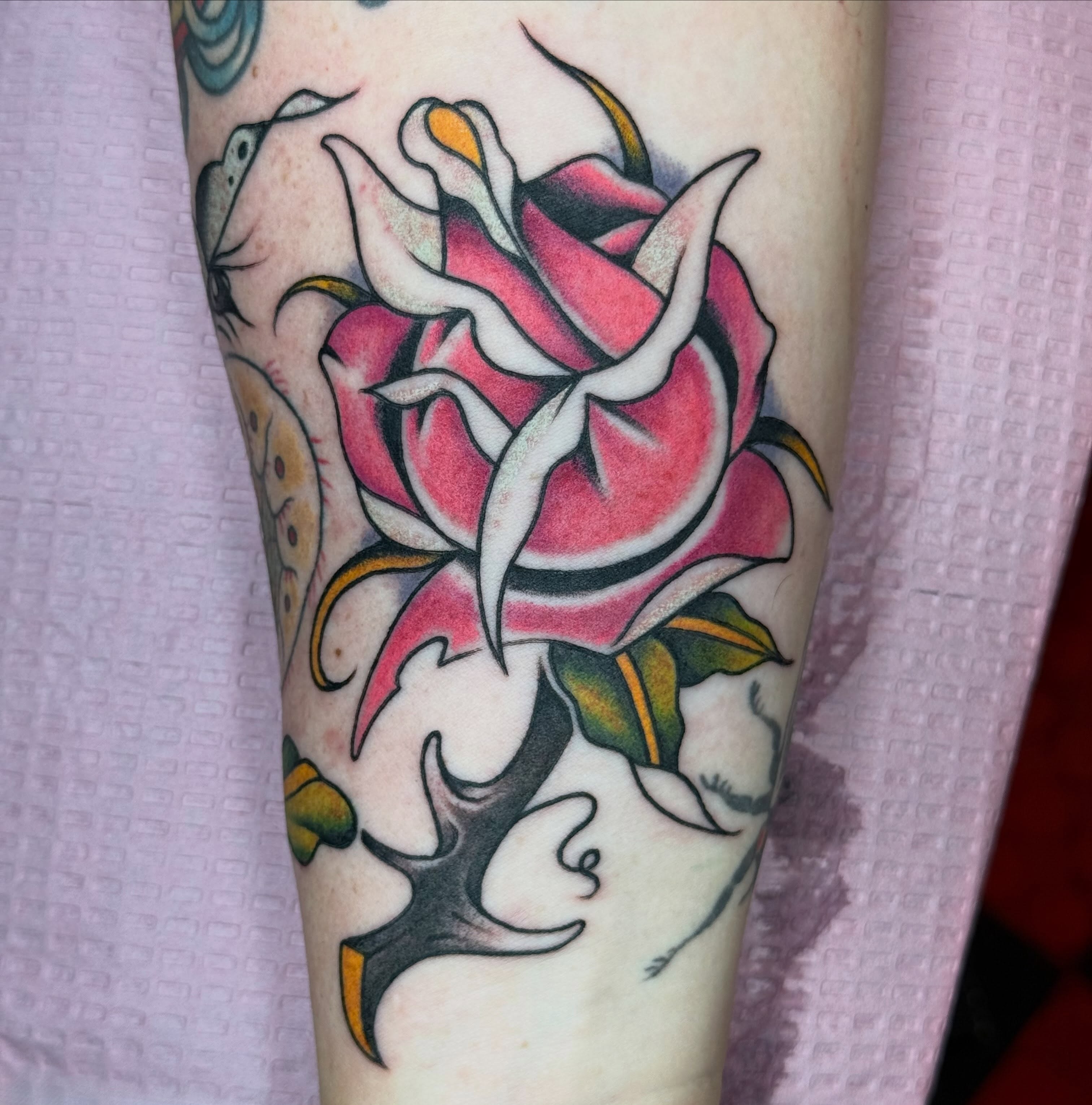Tattoo by @meathookmanicure — american_traditional