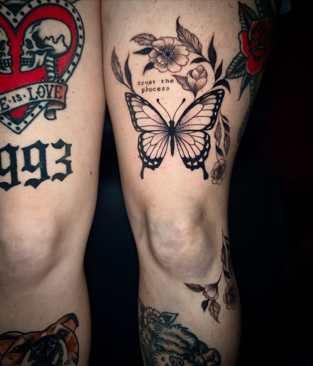 Tattoo by @inclusiveink_fran — american_traditional