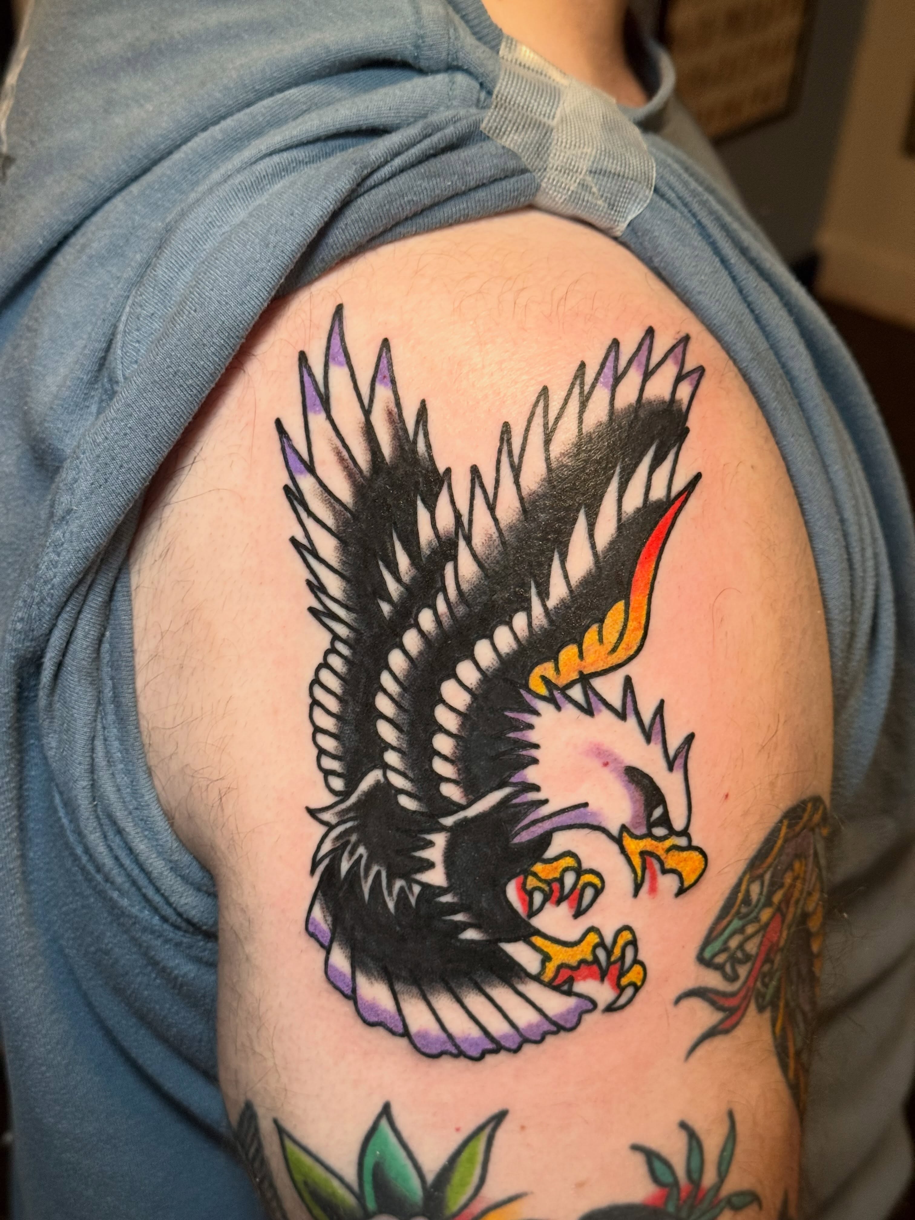Tattoo by @tattoolemieux — american_traditional