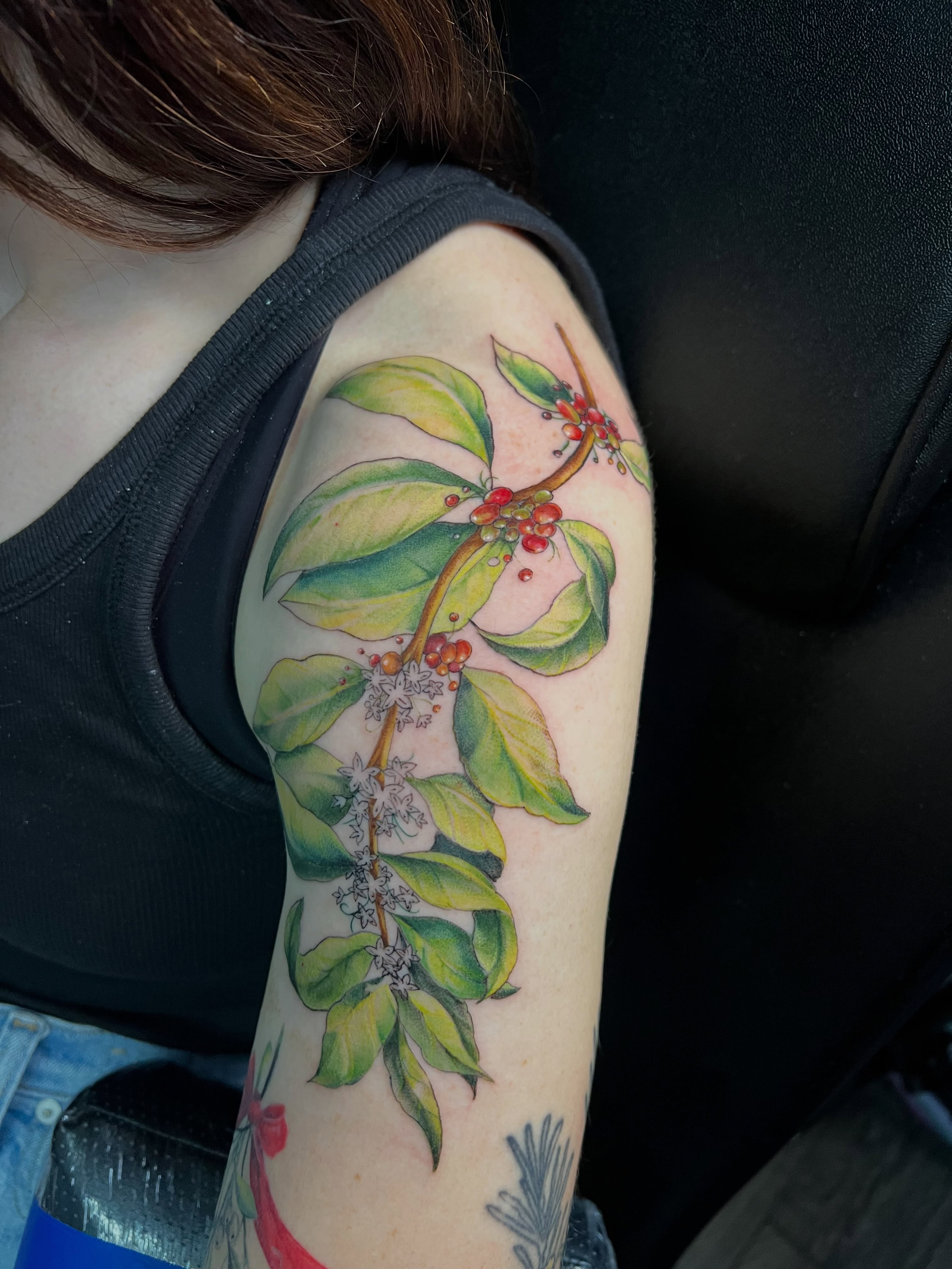 Tattoo by @chaos_glitch21 — watercolor