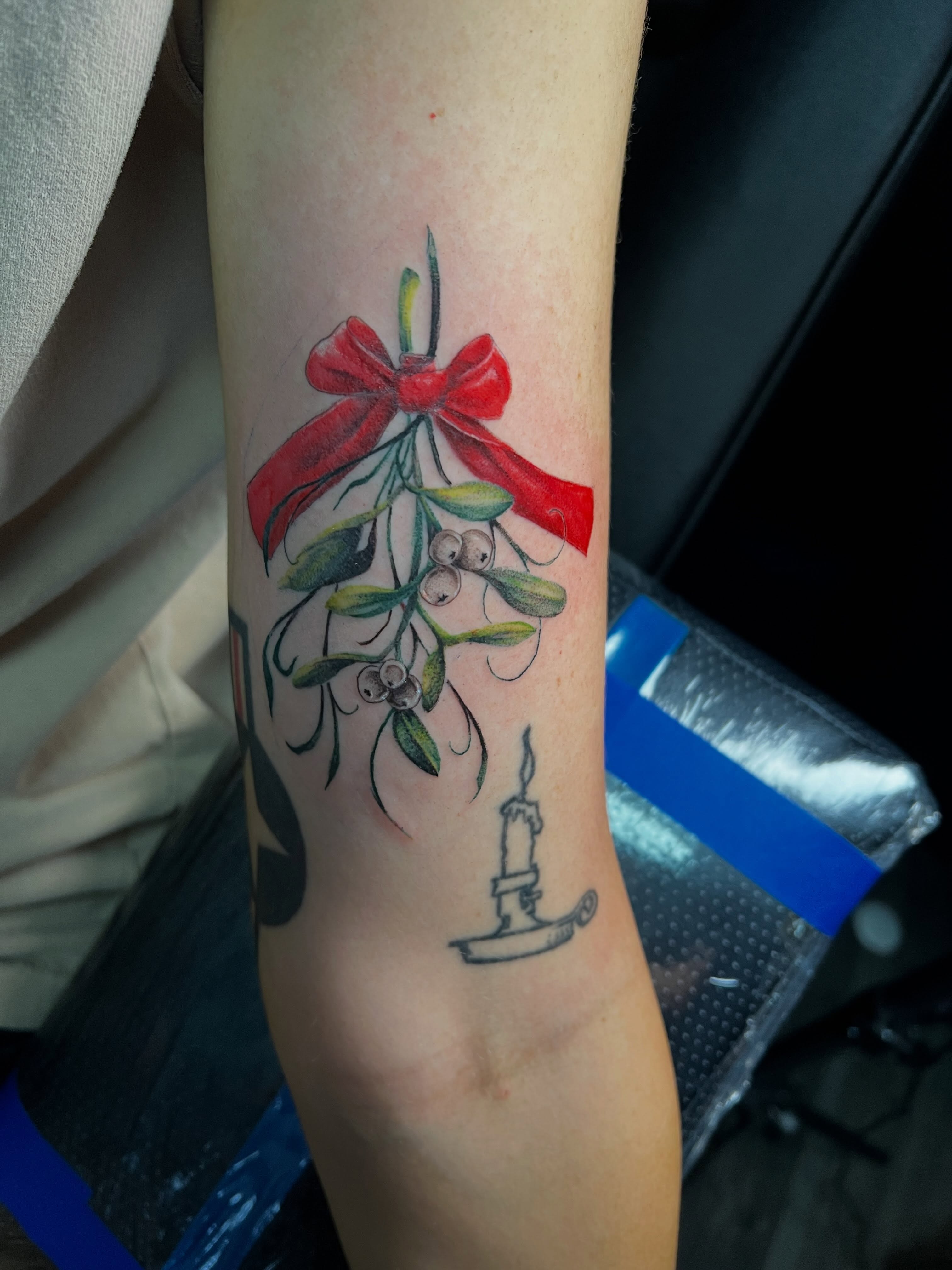 Tattoo by @chaos_glitch21 — watercolor
