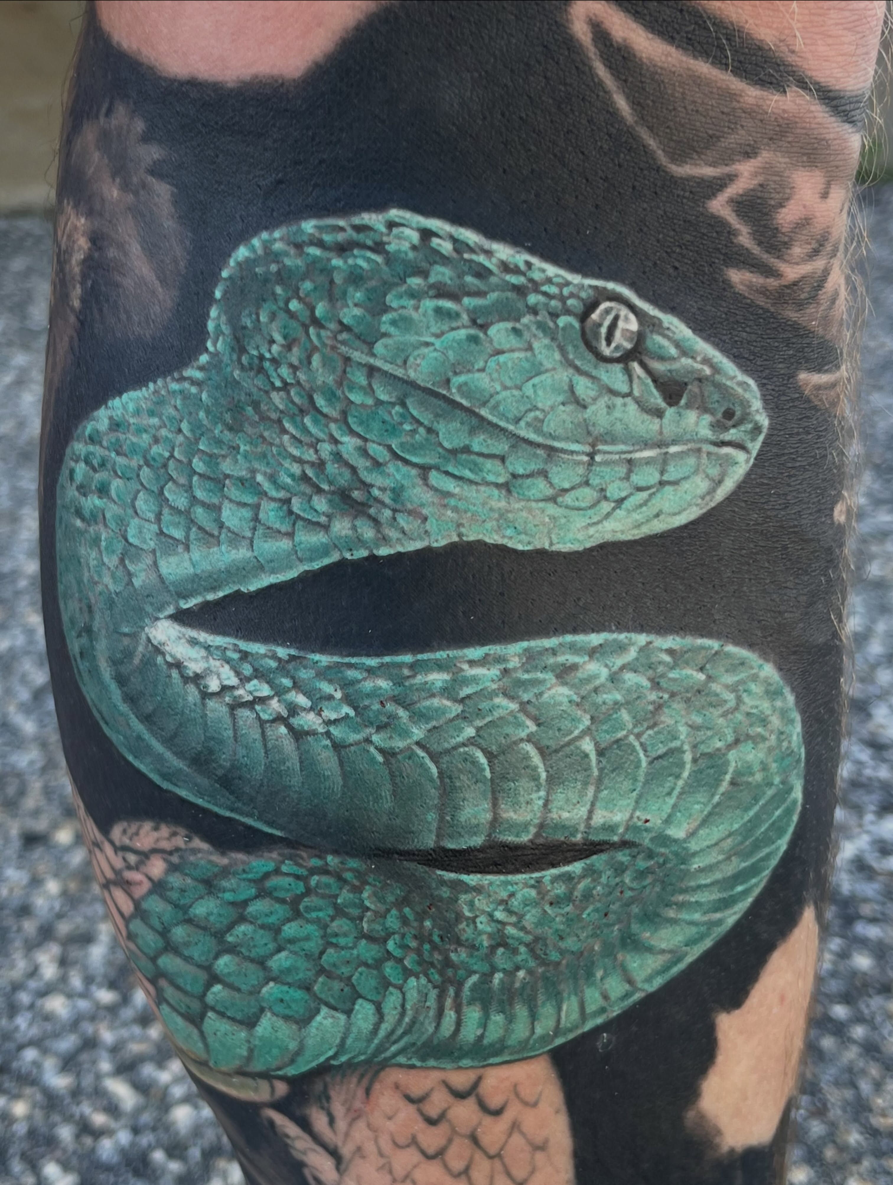 Tattoo by @stephen.j.kiss.tattoo — realism