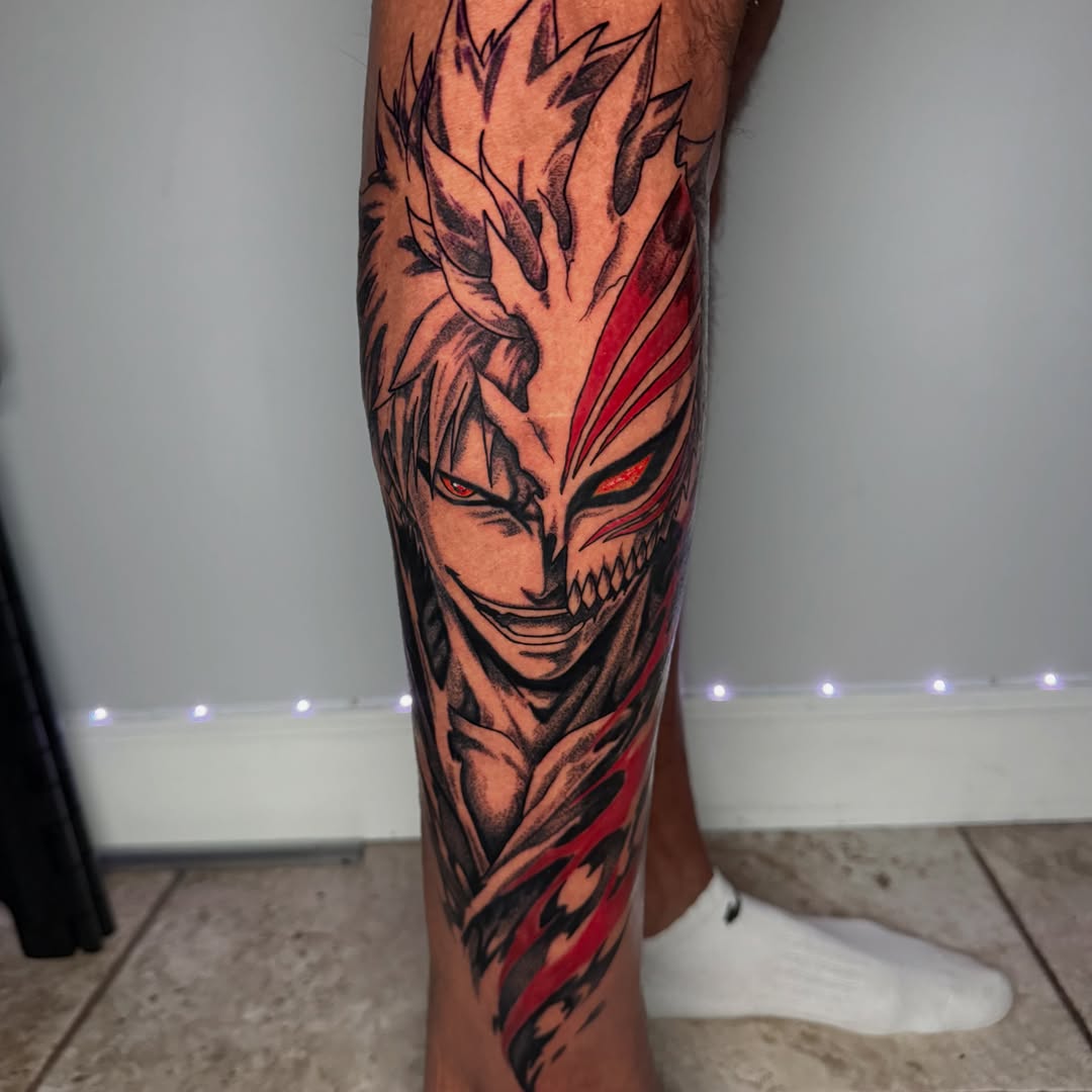 Tattoo by @tonyvontony β anime